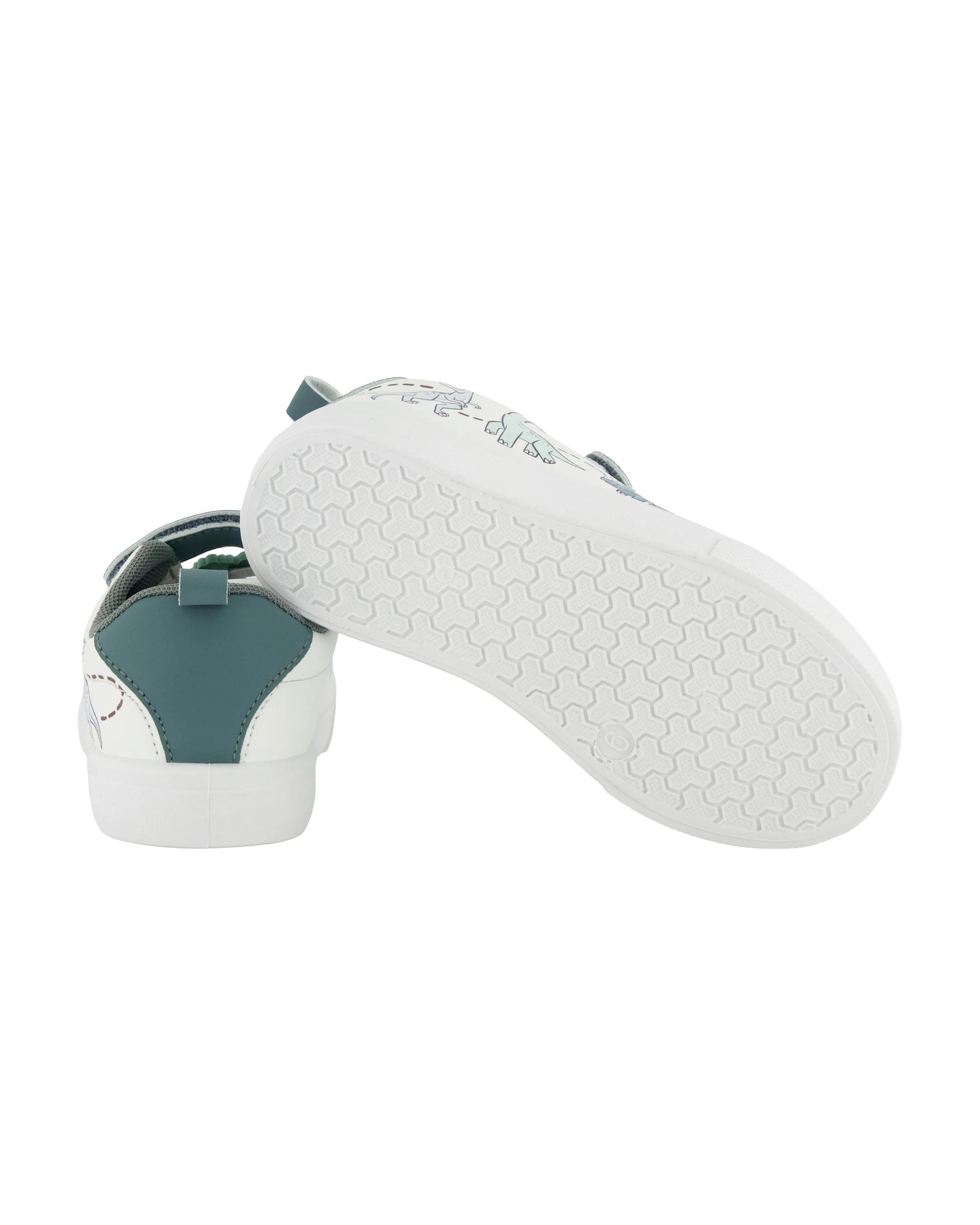 5 Junior Casual Shoes Green Dino, 5 of 5