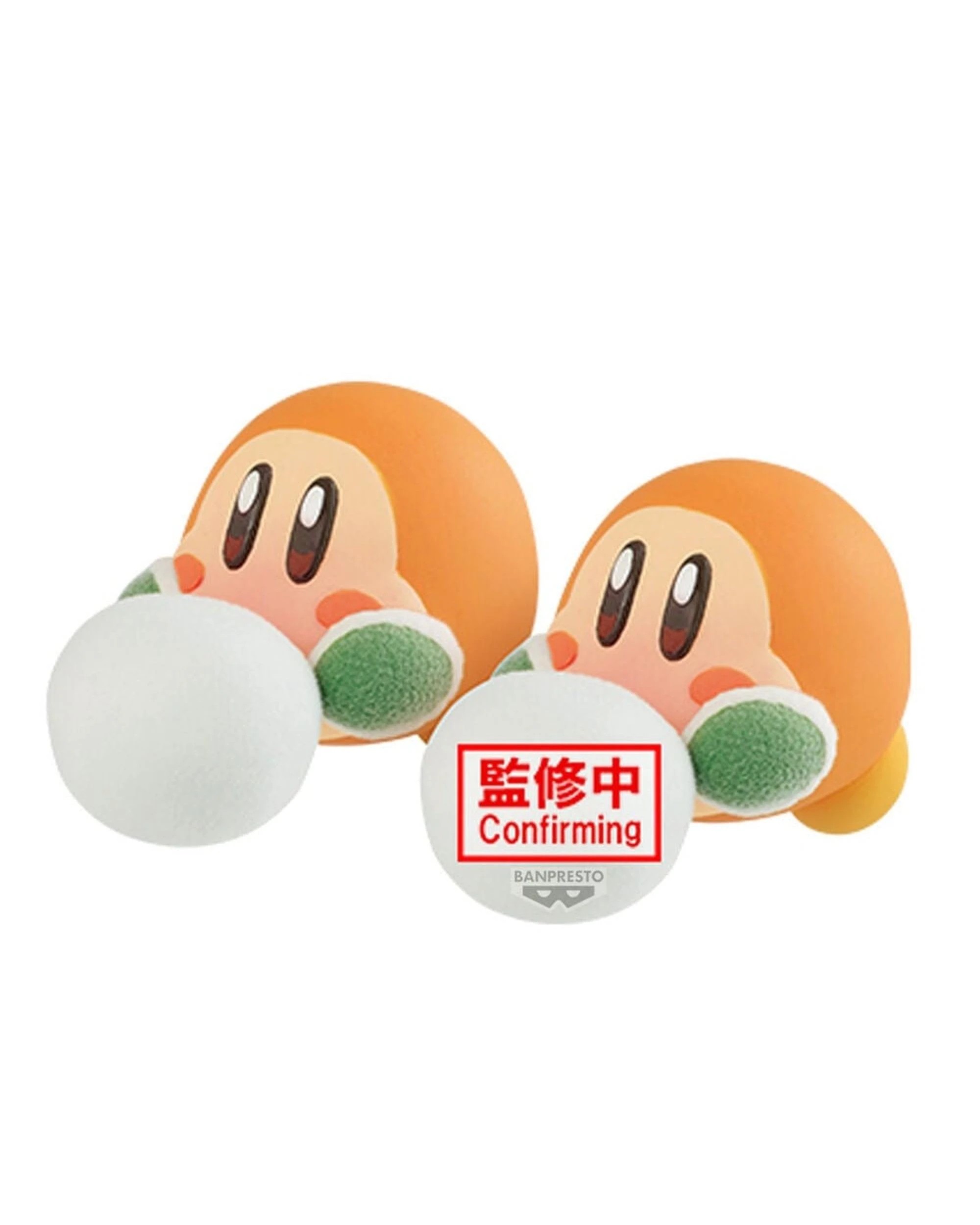 1 Banpresto Fluffy Puffy Mine Kirby Play in the Snow Waddle Dees with Snowballs Figure, 1 of 1