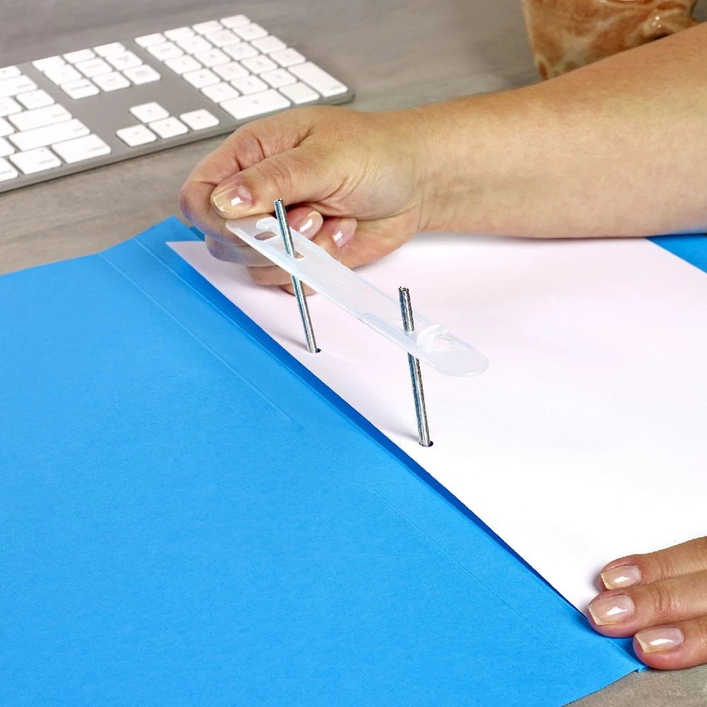 5 Avery Foolscap Spiral Spring File Blue, 5 of 6