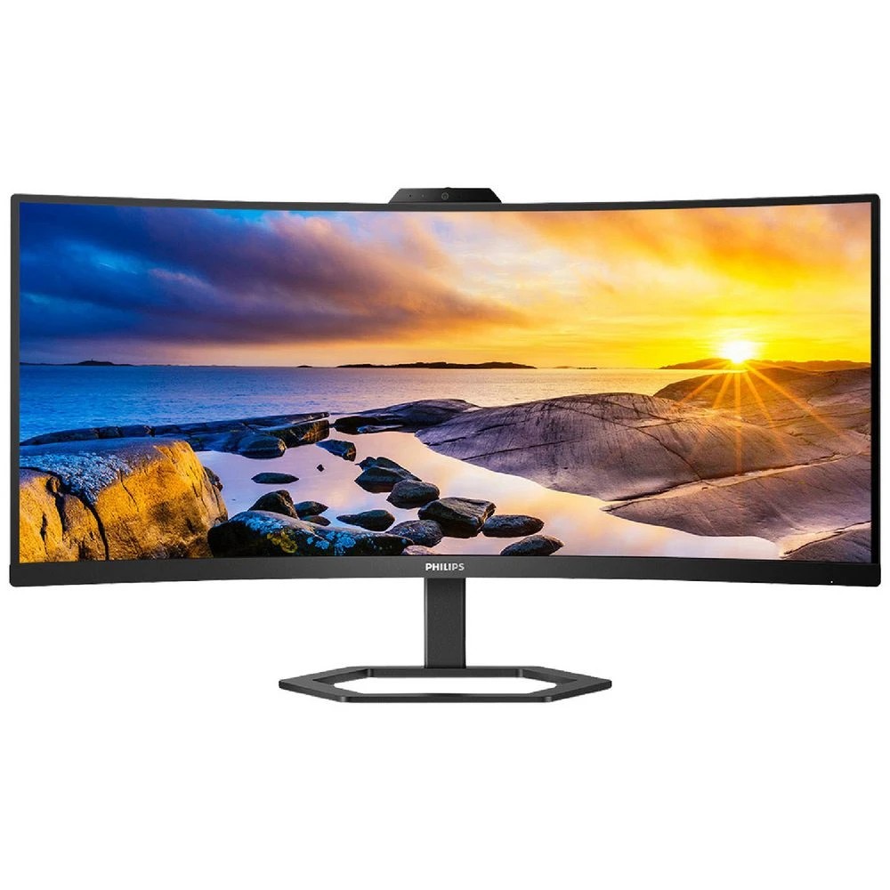1 Philips 34" UWQHD 100Hz USB-C 65W PD Monitor 34E1C5600HE, 1 of 8