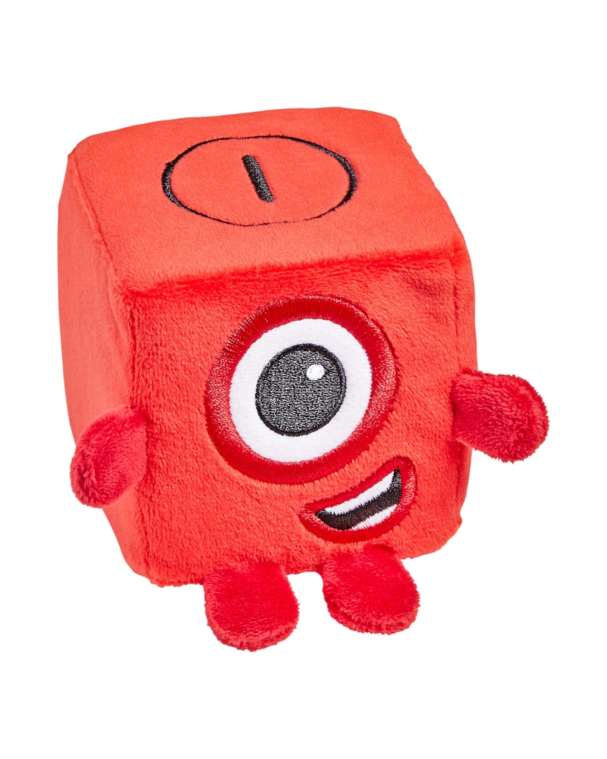 1 Numberblocks Blocklets Number One Mini Plush, 1 of 1