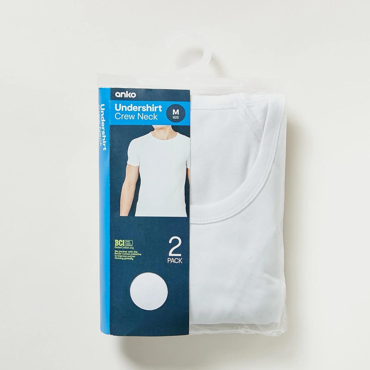 6 2 Pack Raglan Crew Neck T-Shirt WHITE, 6 of 6