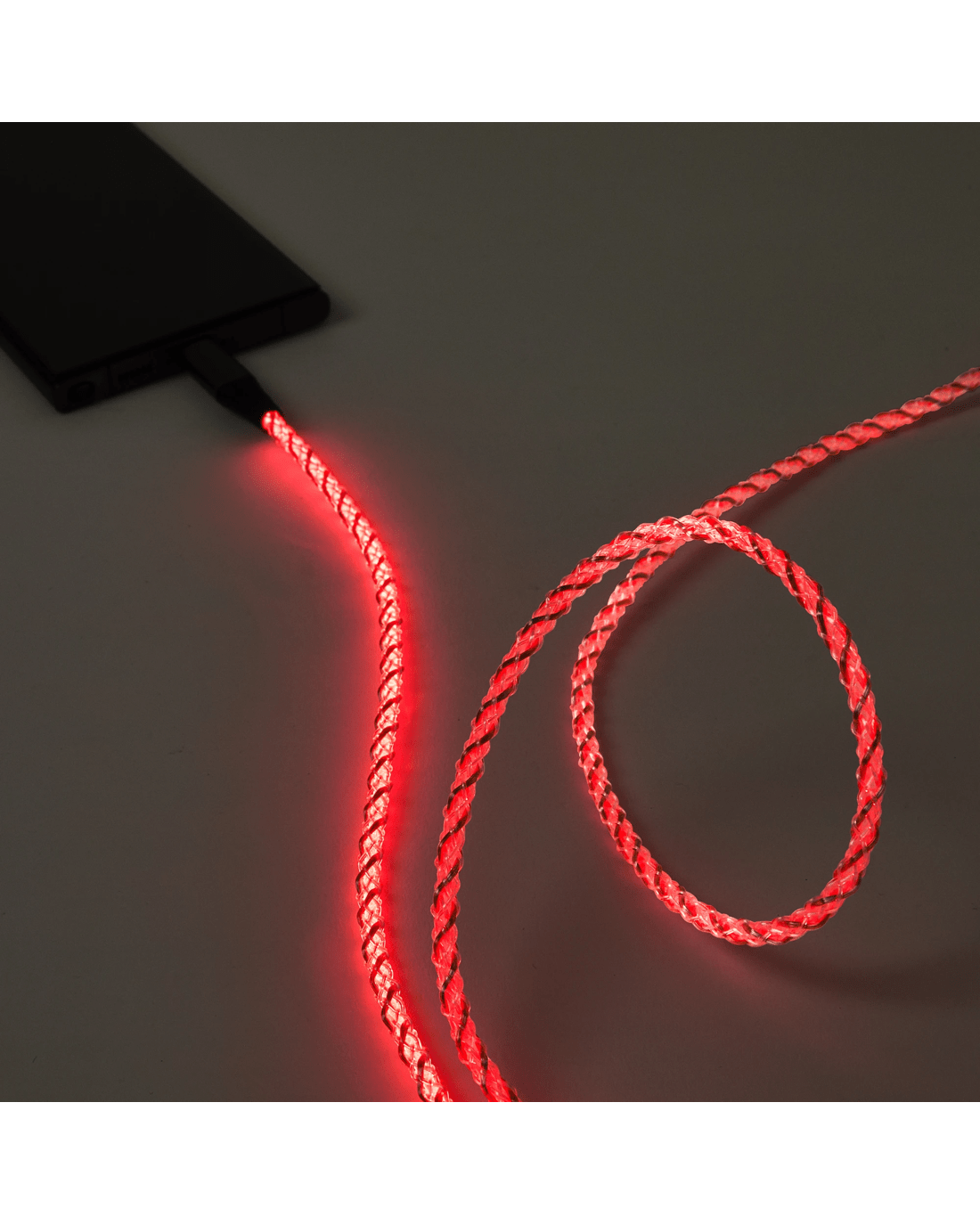 7 1.2m Light Up USB-A to USB-C Cable, 7 of 9