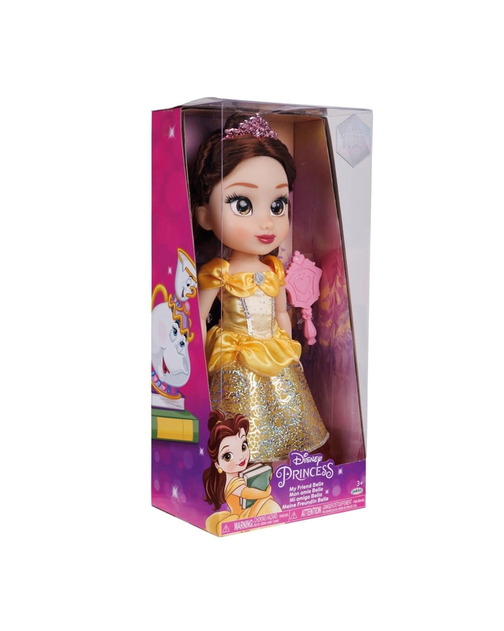 3 Disney Princess My Friend Belle 14 inch Doll, 3 of 5