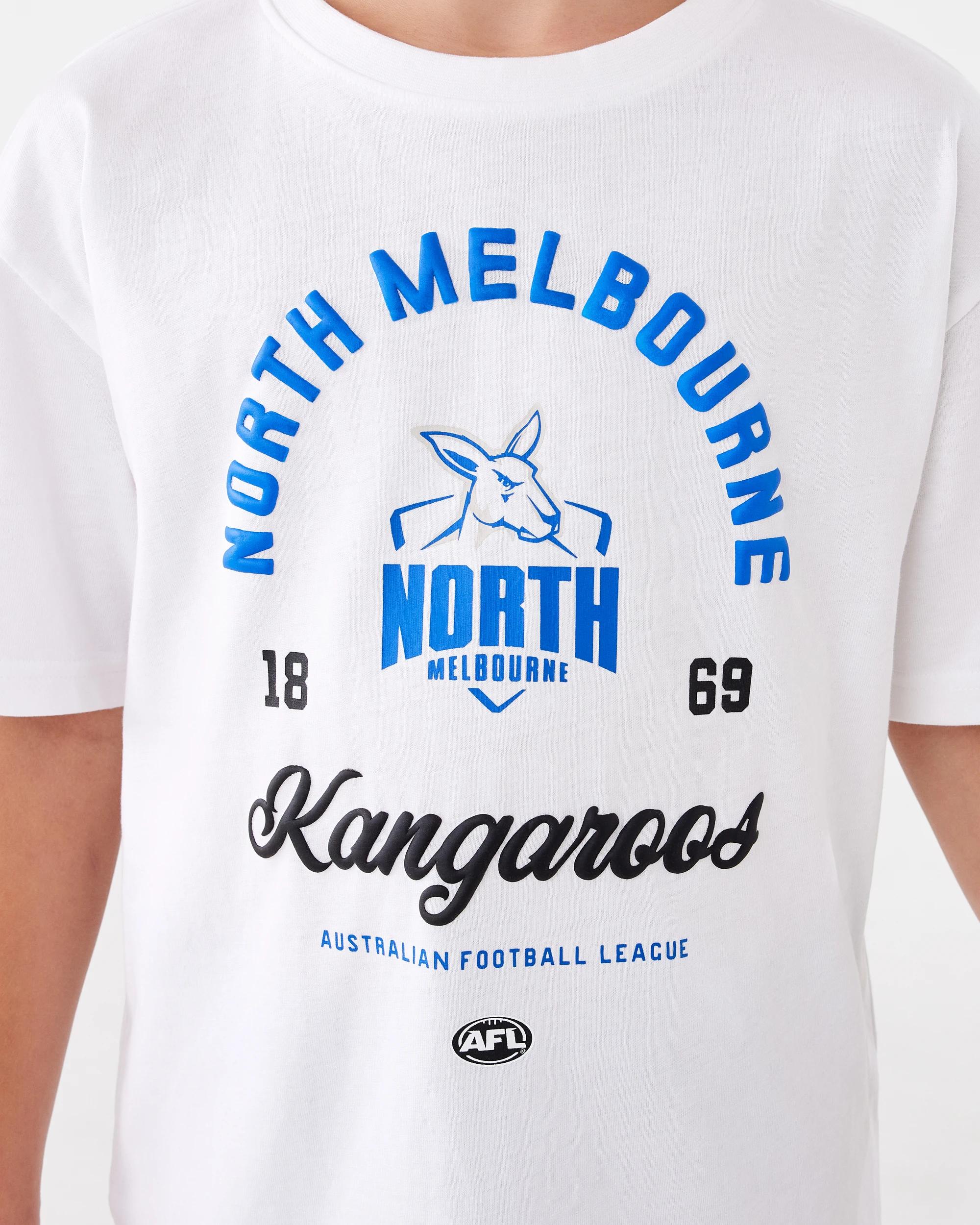 6 Official AFL Kids T-shirt Kangaroos, 6 of 9