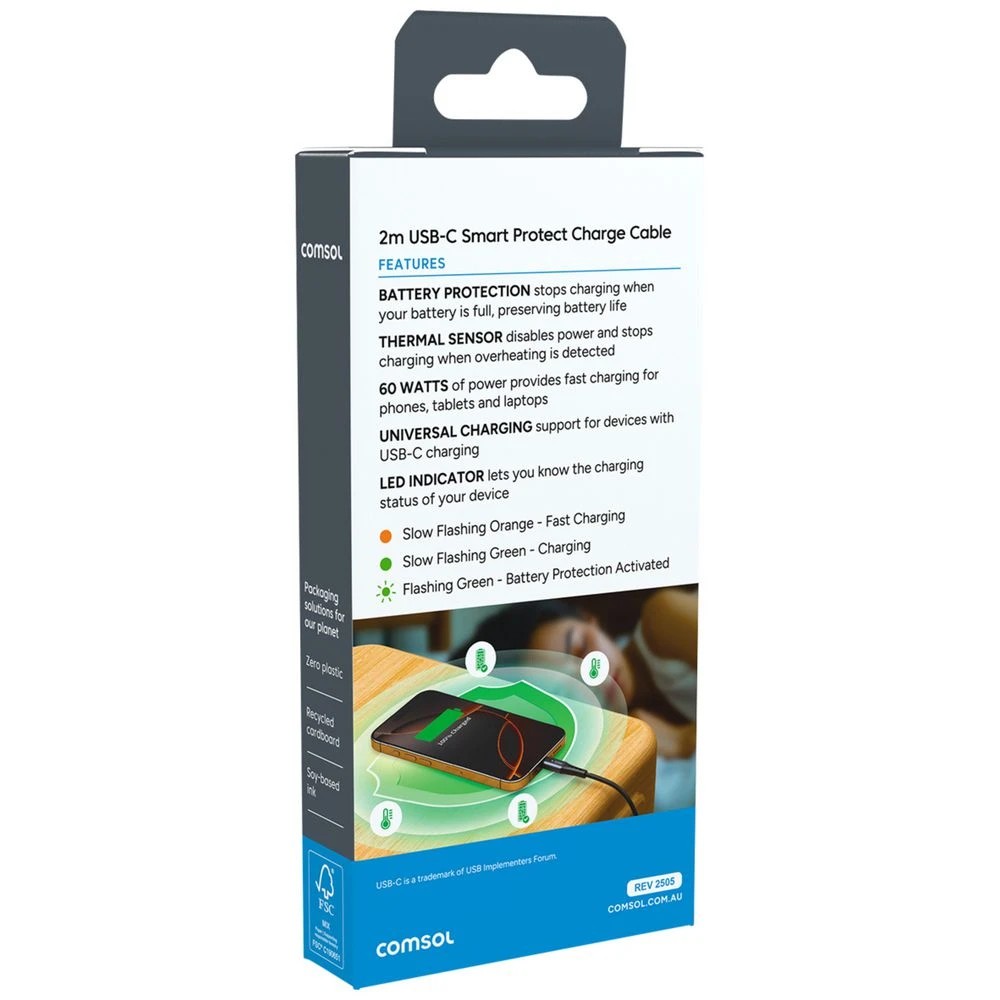 3 Comsol Smart Safety Monitoring Cable 2m, 3 of 5