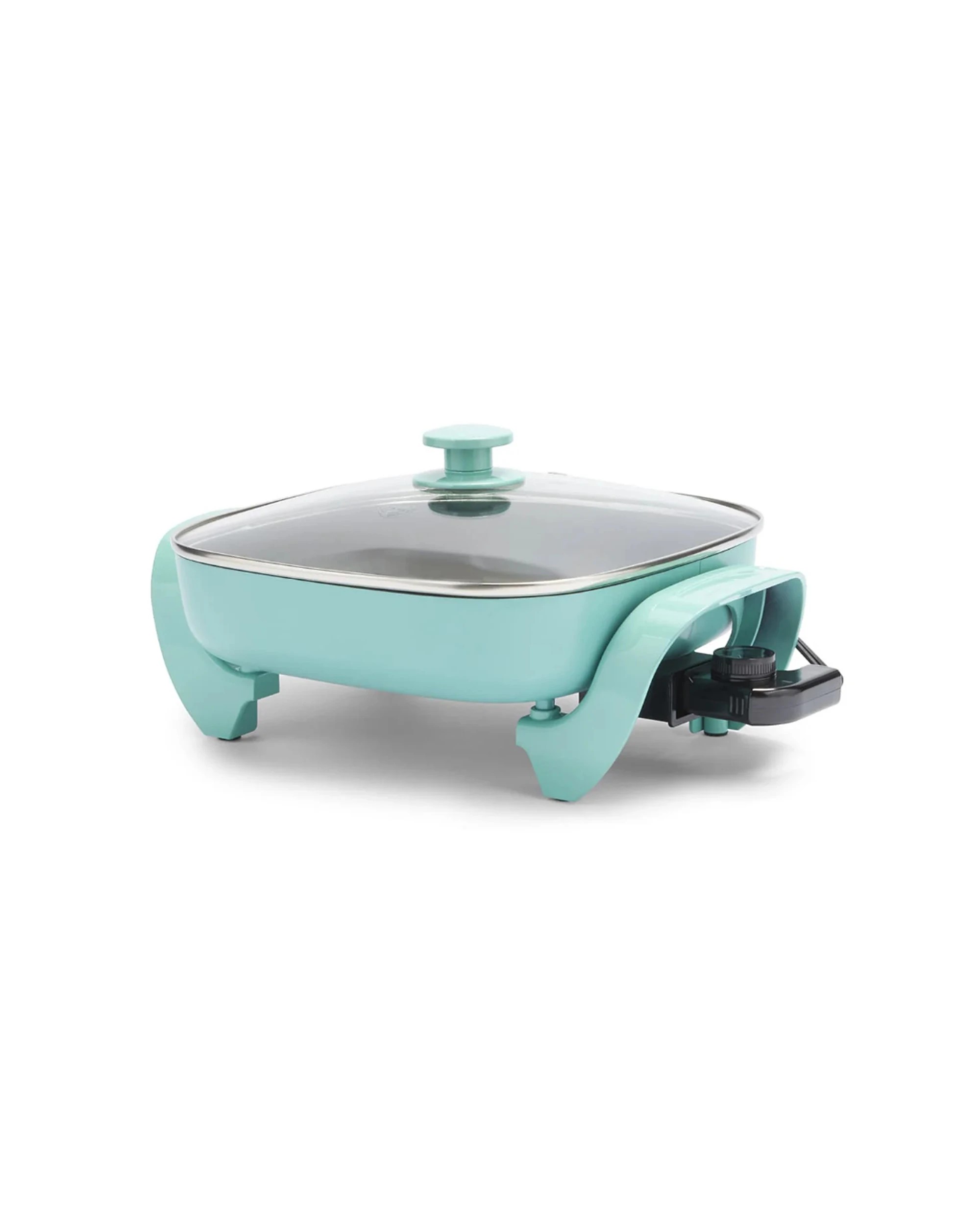 1 Greenlife Healthy Power 5 In 1 Electric Frypan 4.7l Pink - Turquoise, 1 of 1