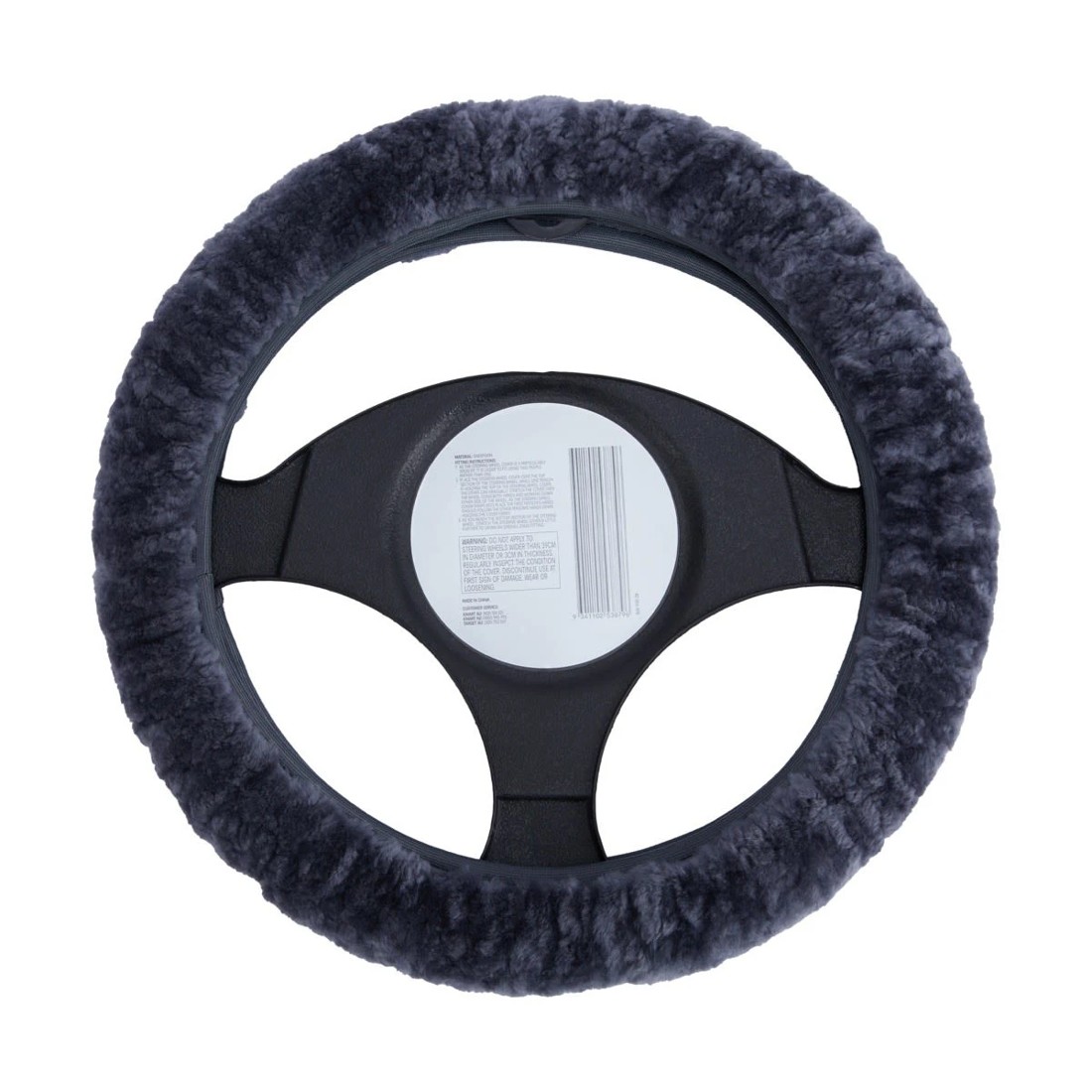 6 Steering Wheel Cover - Sheepskin, 6 of 6