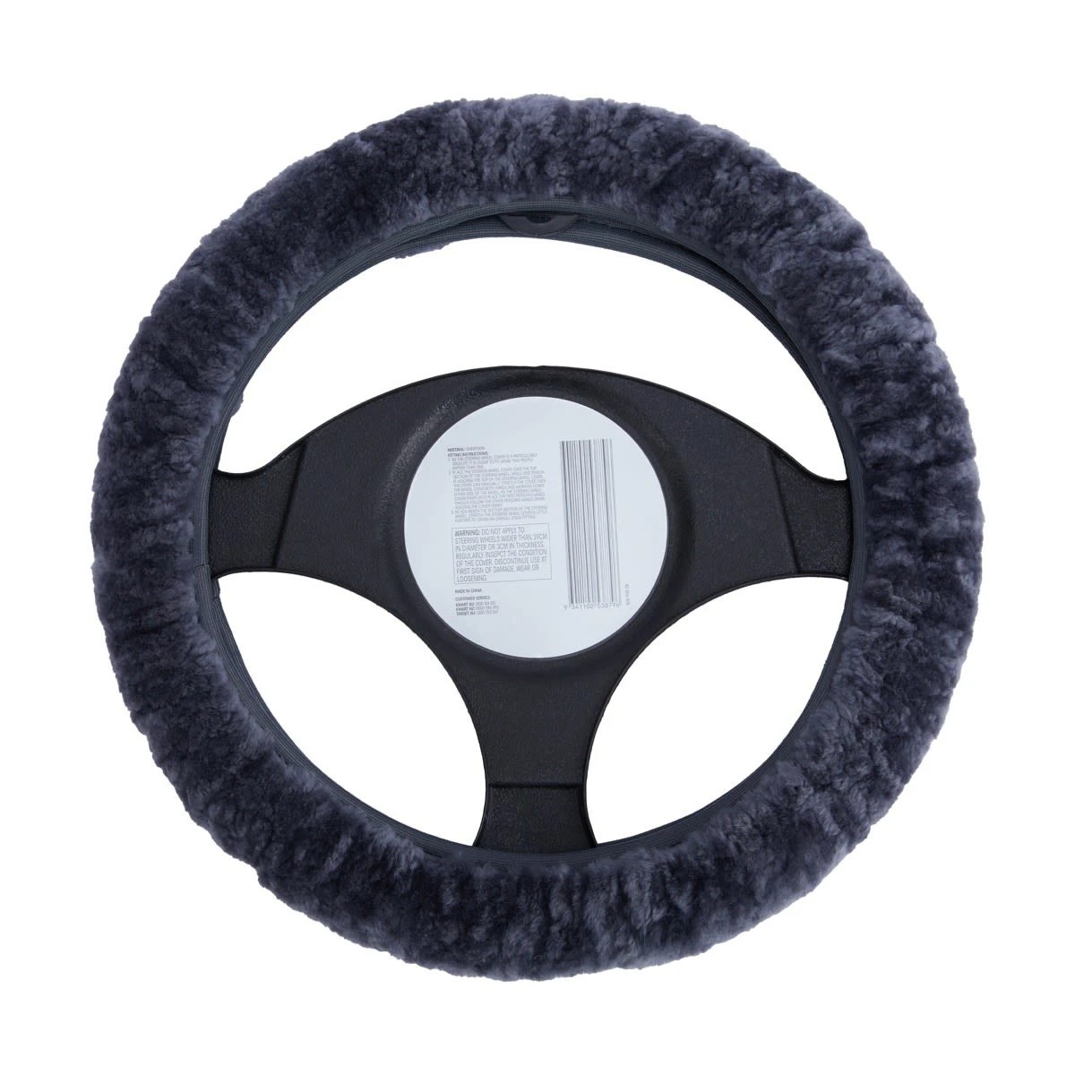 6 Steering Wheel Cover - Sheepskin, 6 of 6
