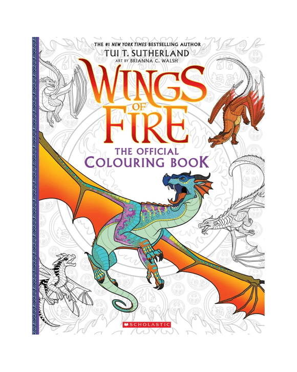 Wings of Fire: The Official Colouring Book by Tui Sutherland