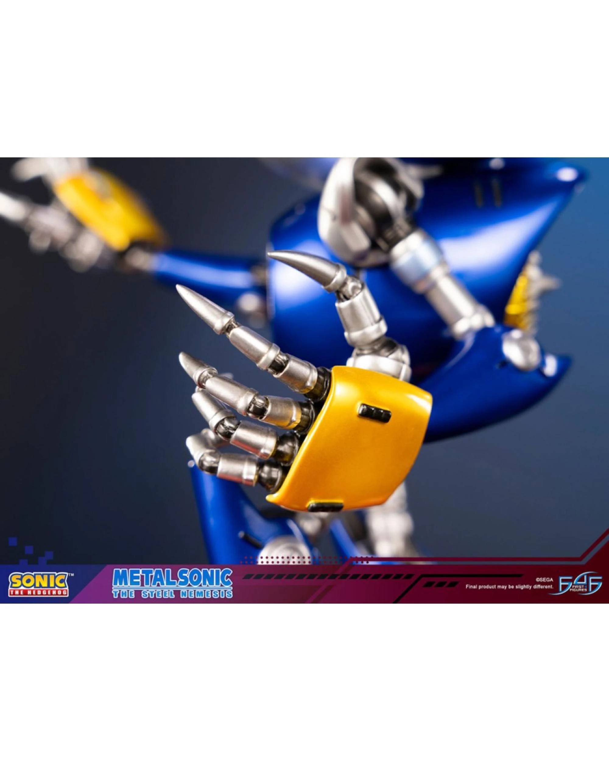 9 Sonic the Hedgehog Metal Sonic PVC Statue Standard Edition, 9 of 9