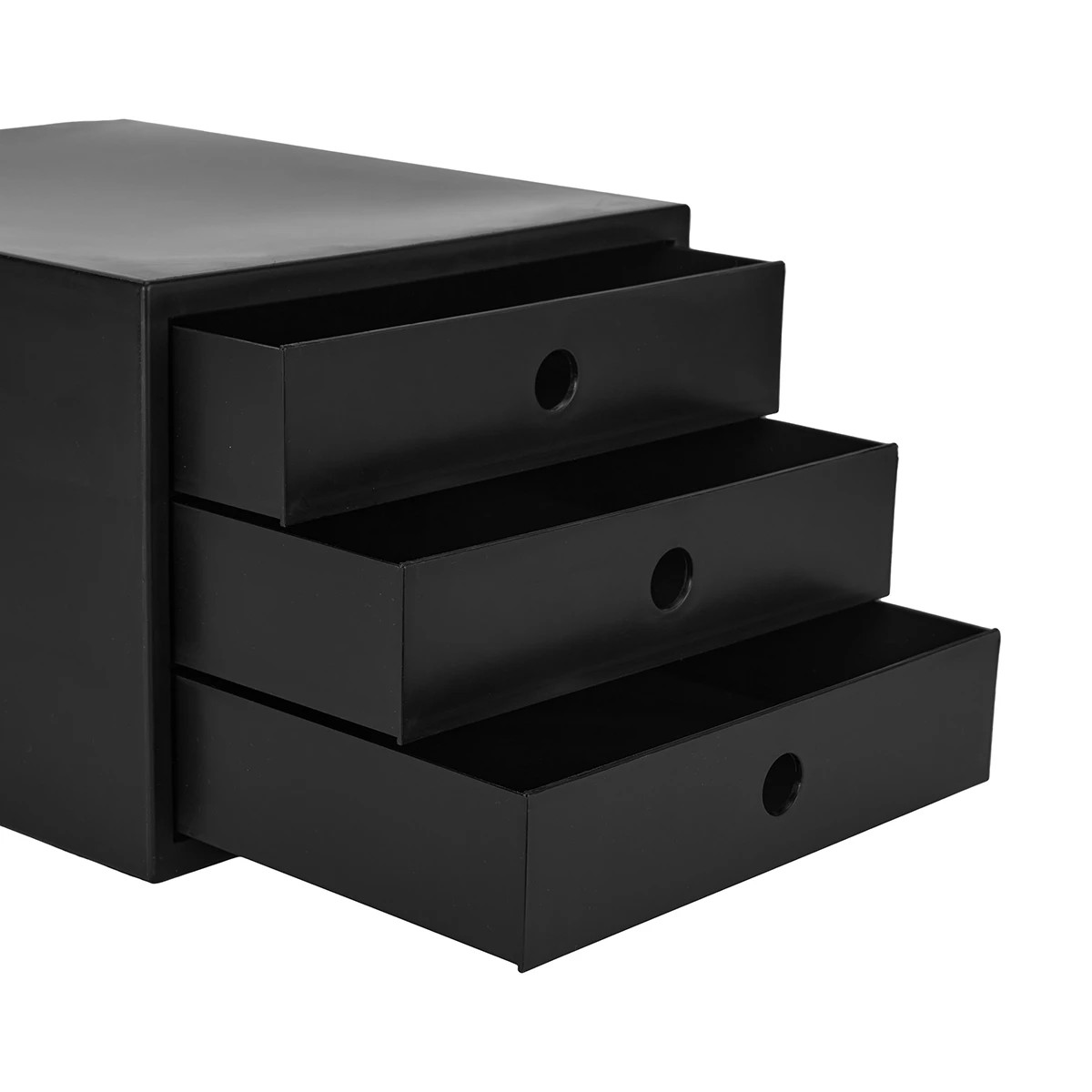 4 Desk Drawers - Black, 4 of 7