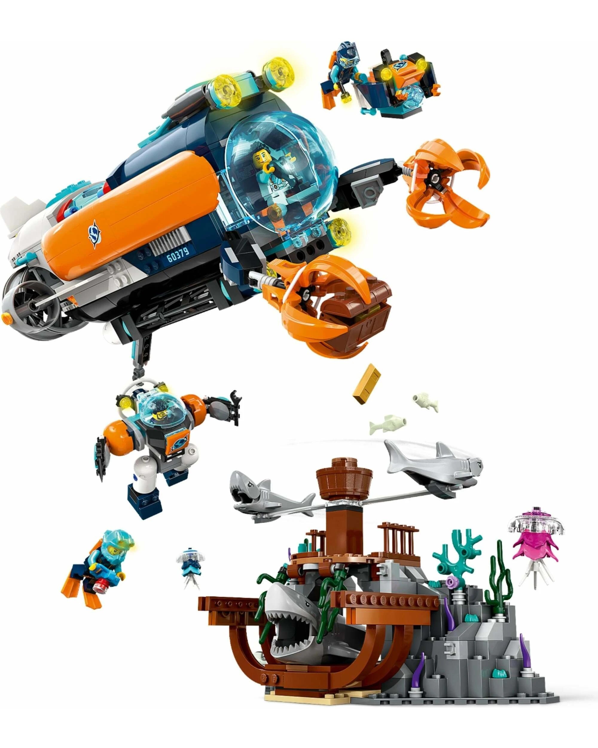 2 LEGO City Series 60379 Deep-Sea Explorer Submarine, 2 of 5