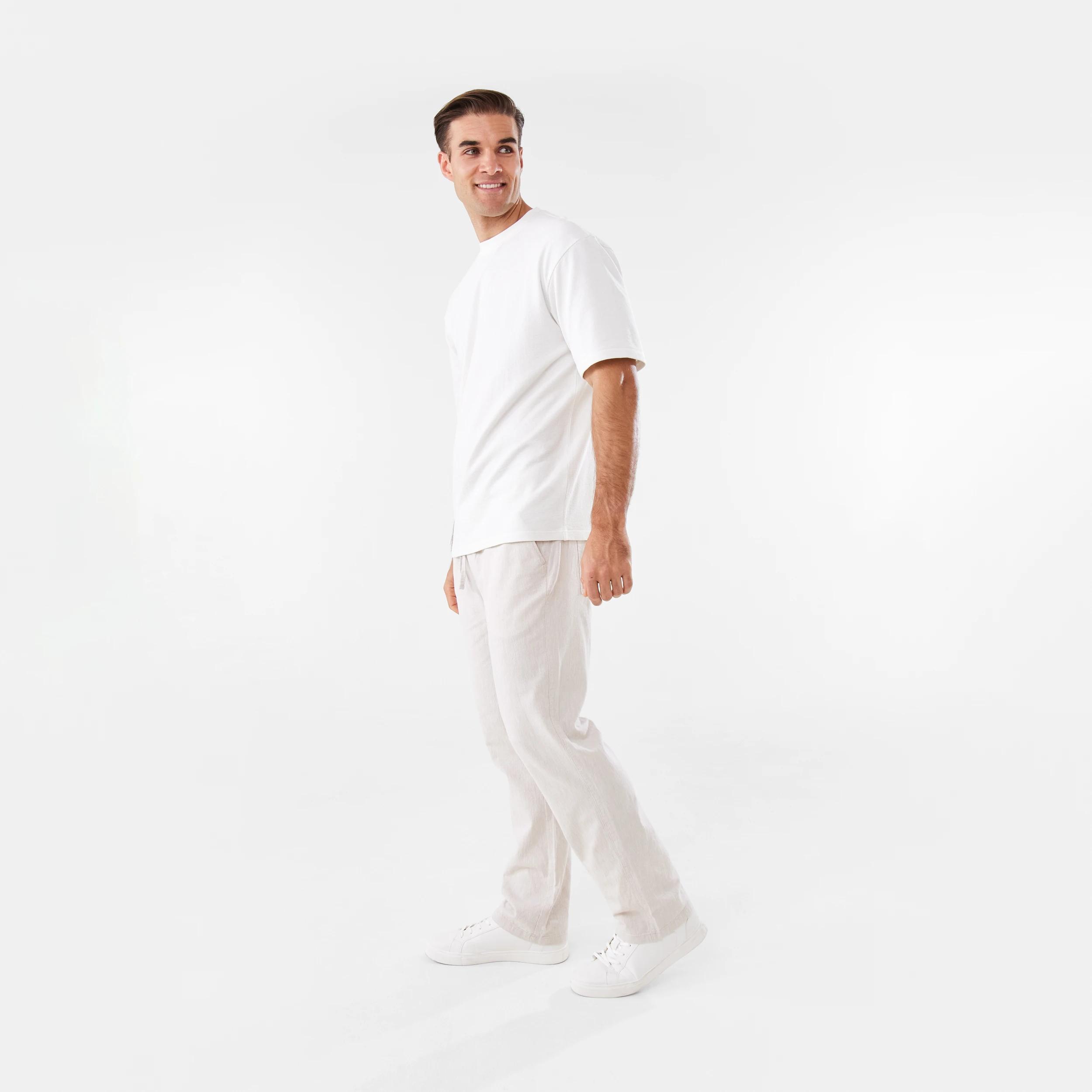 3 Oversized Textured T-shirt SNOW WHITE, 3 of 6