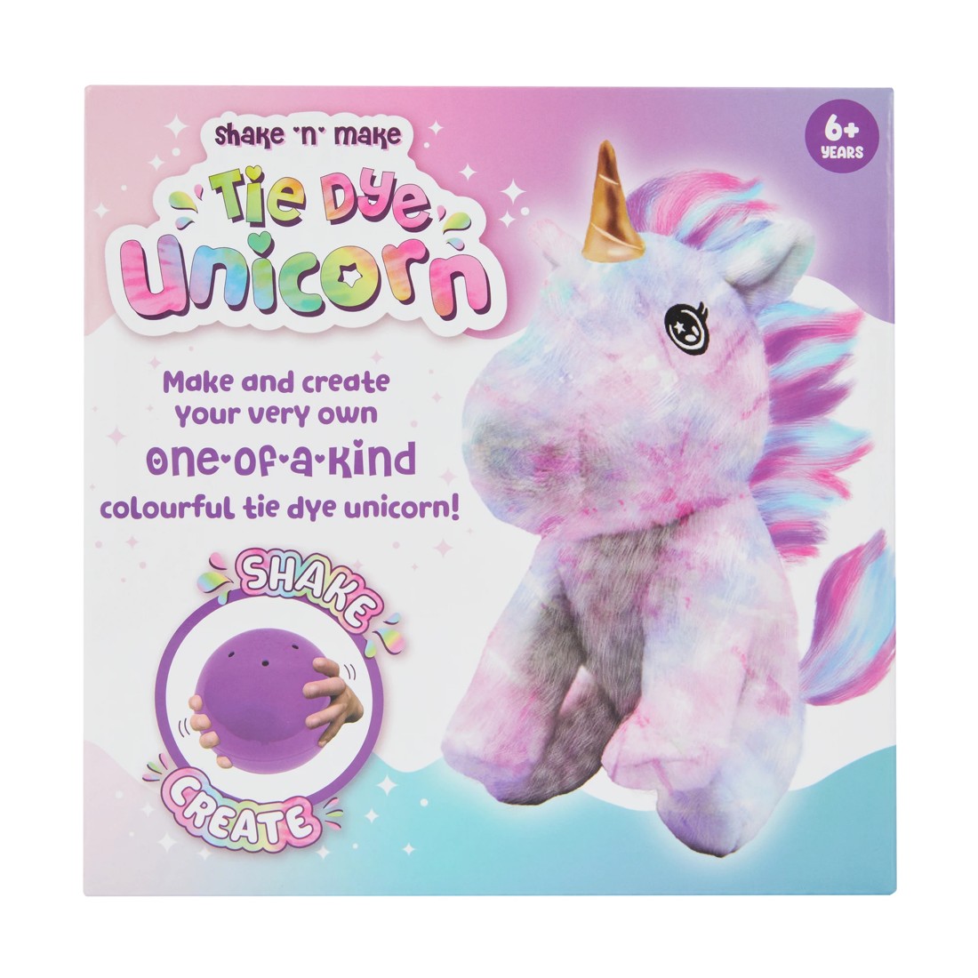 1 Shake 'N' Make Tie Dye Unicorn, 1 of 8