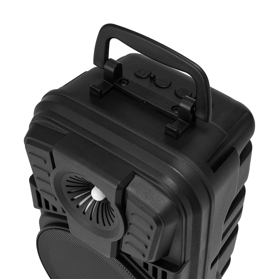 4 Karaoke Speaker with Microphone - Black, 4 of 10