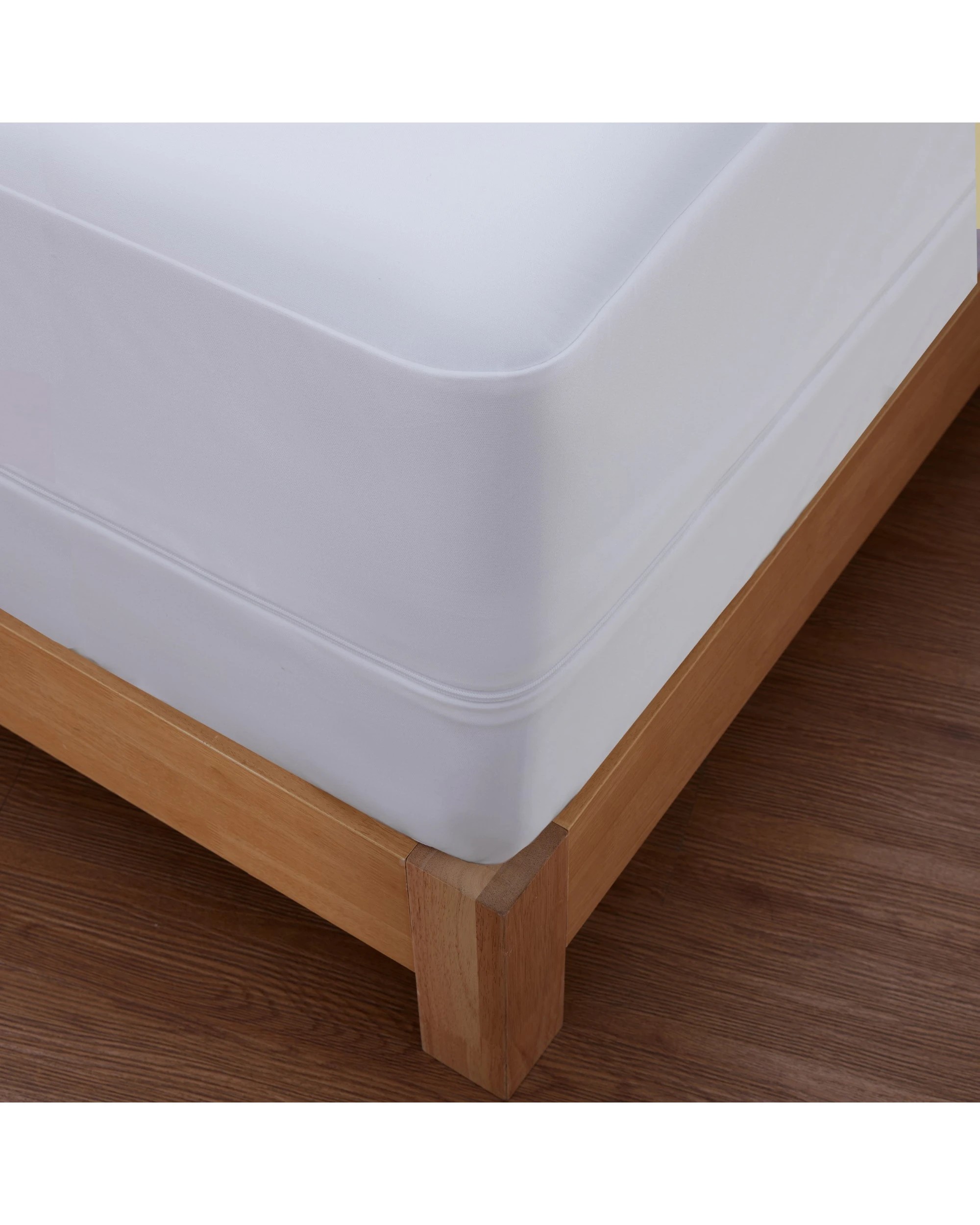 6 Dreamaker Fully Encased Waterproof Extra Deep Mattress Protector - Single Bed - White, 6 of 7