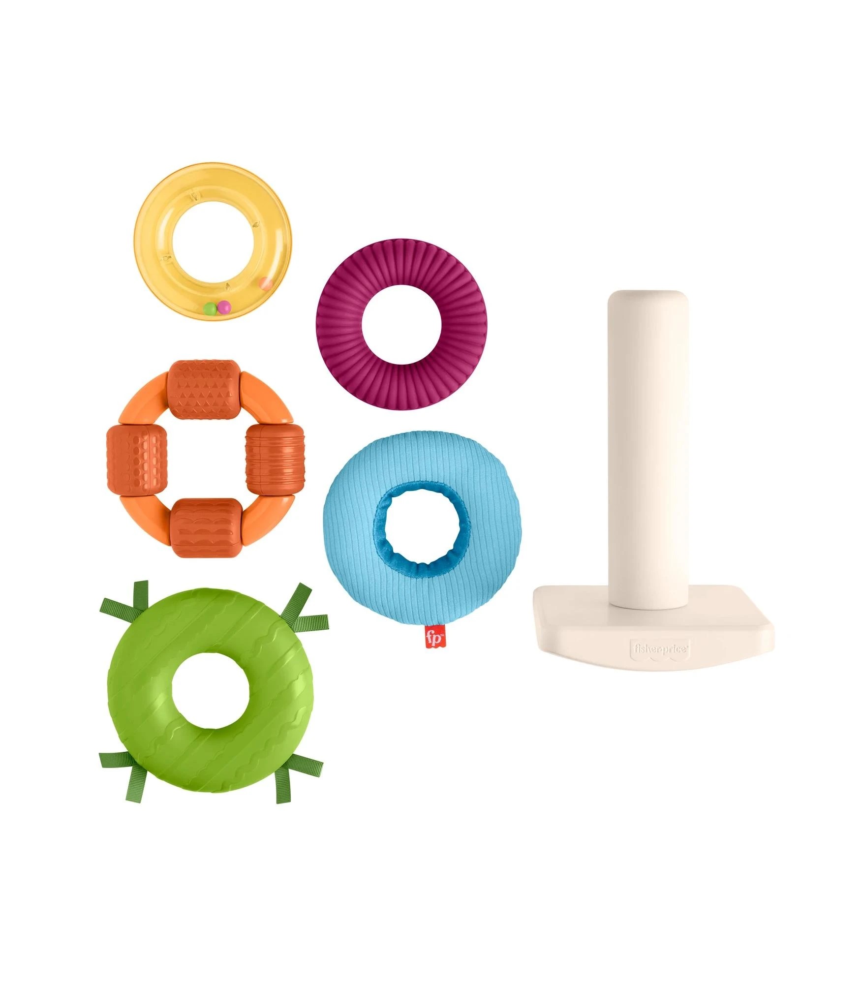 3 Fisher-Price Sensory Rock-A-Stack - Multi, 3 of 6