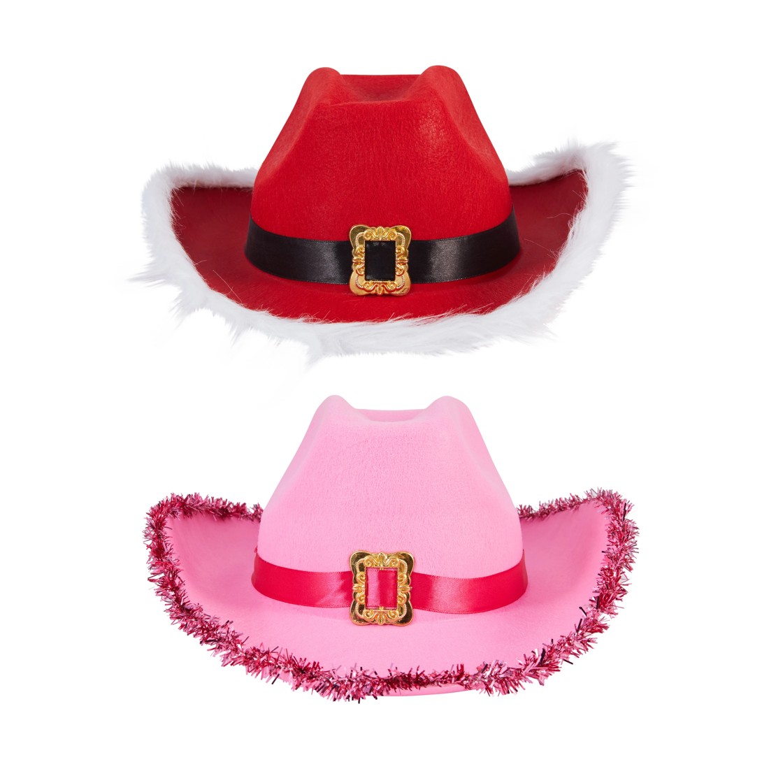 1 Christmas Cowboy Hat - Assorted, 1 of 6