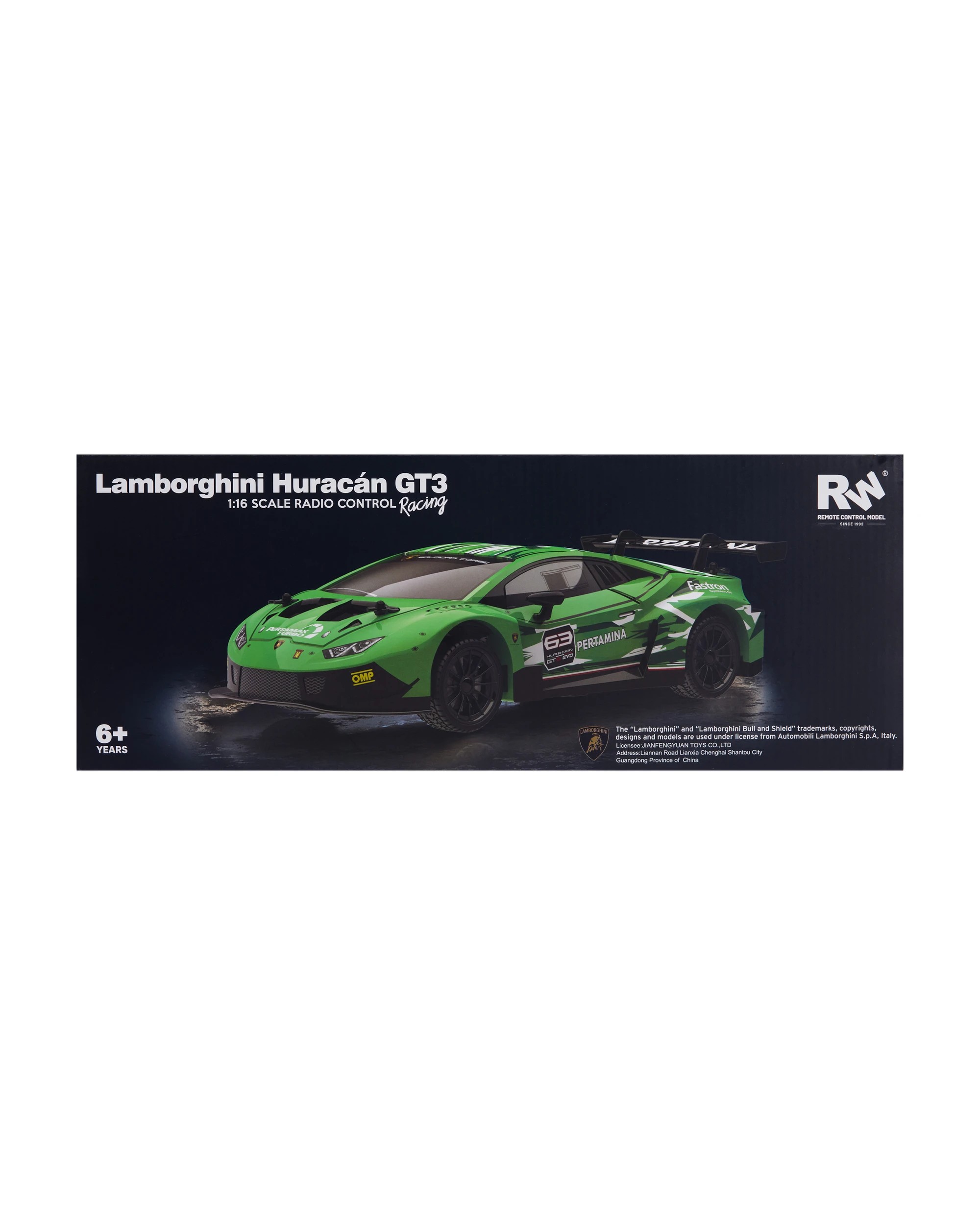 8 R/C 1:16 Scale Lamborghini Huracan GT3 Racing Car, 8 of 8