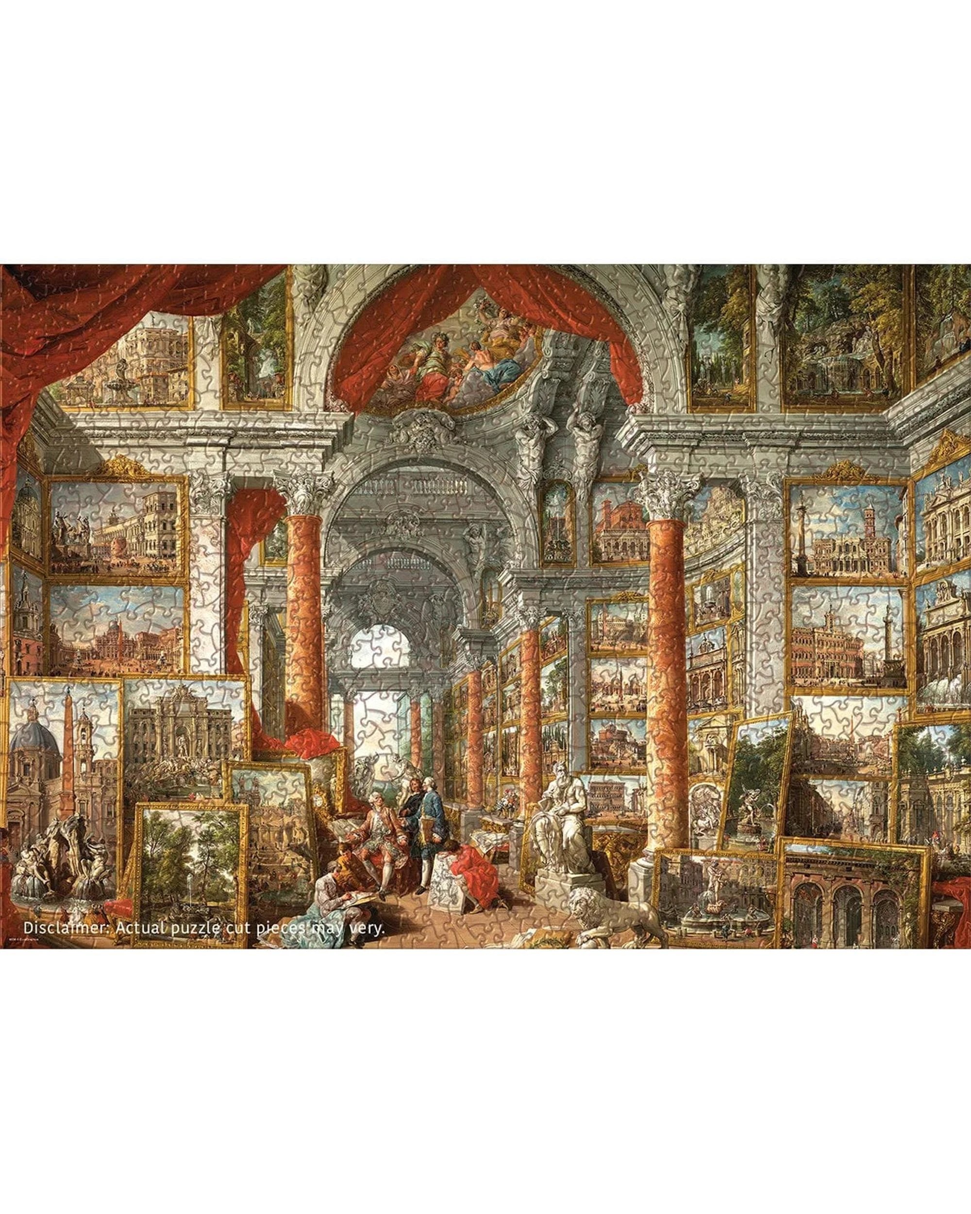 3 Eurographics Gallery of Views of Modern Rome 1000 Piece Jigsaw Puzzle, 3 of 3