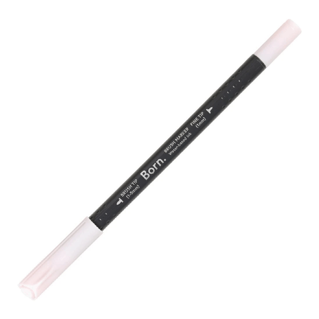1 Born Professional Brush Dual-Tip Marker Soft Pink R110, 1 of 4