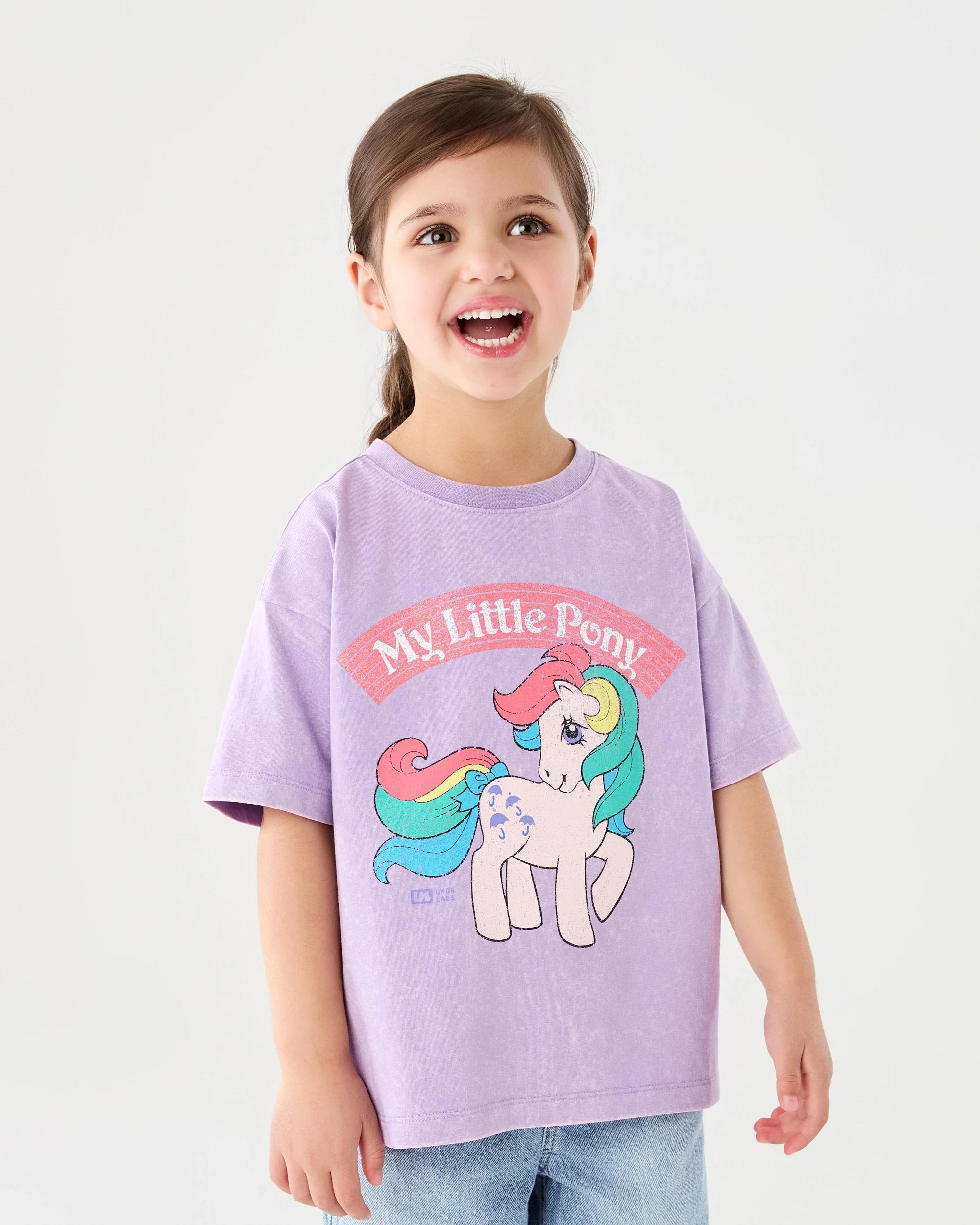 1 My Little Pony License Oversized Short Sleeve T-shirt Mlp, 1 of 7