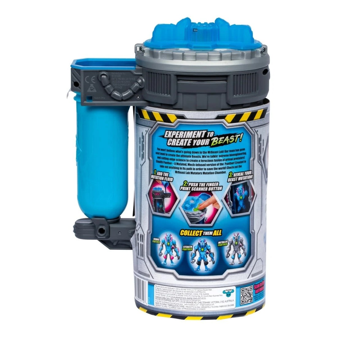 11 MrBeast Lab Mutation Chamber, Experiment to Create Your Beast Release the Stealth Panther, 11 of 11