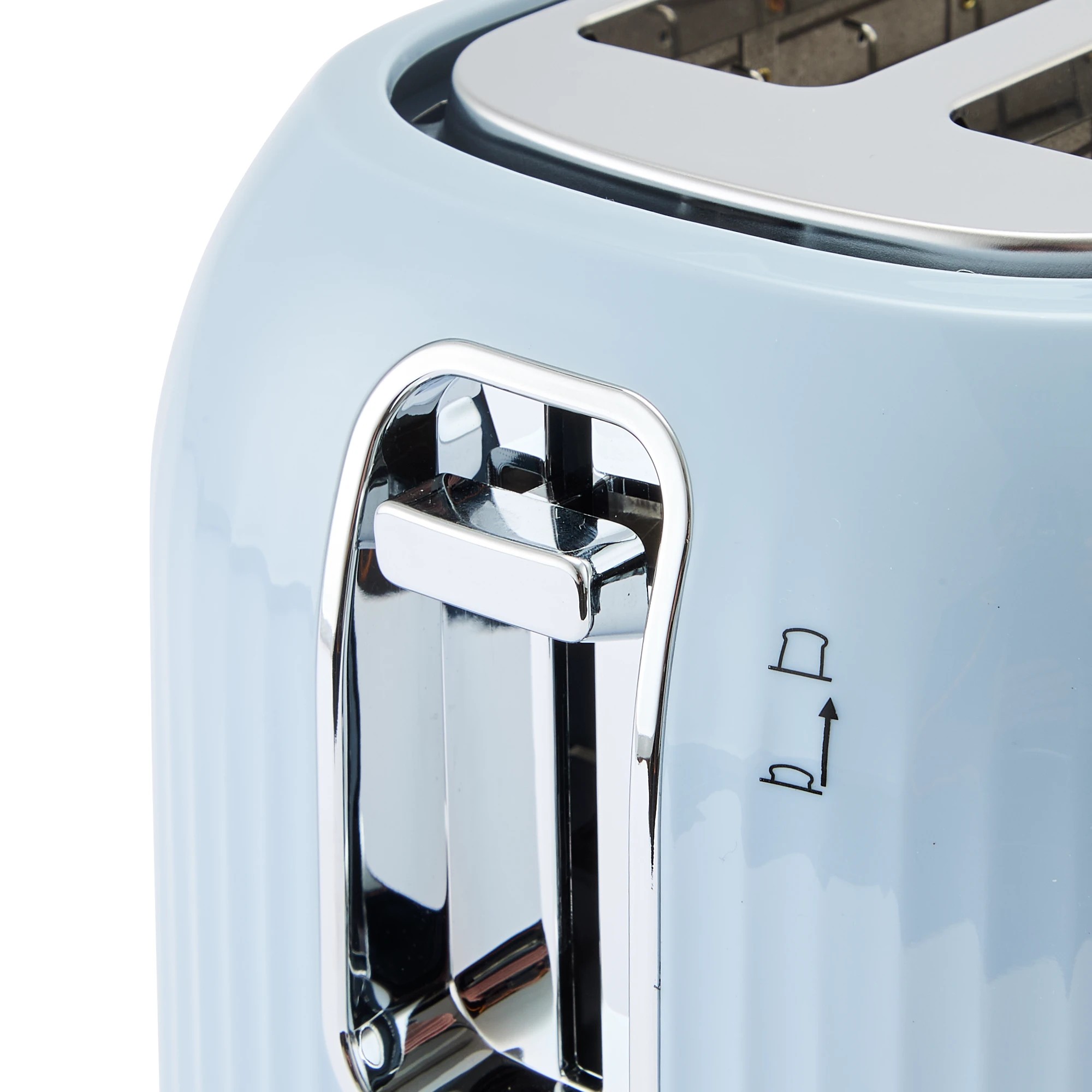 7 2 Slice Retro Toaster - Blue, 7 of 8