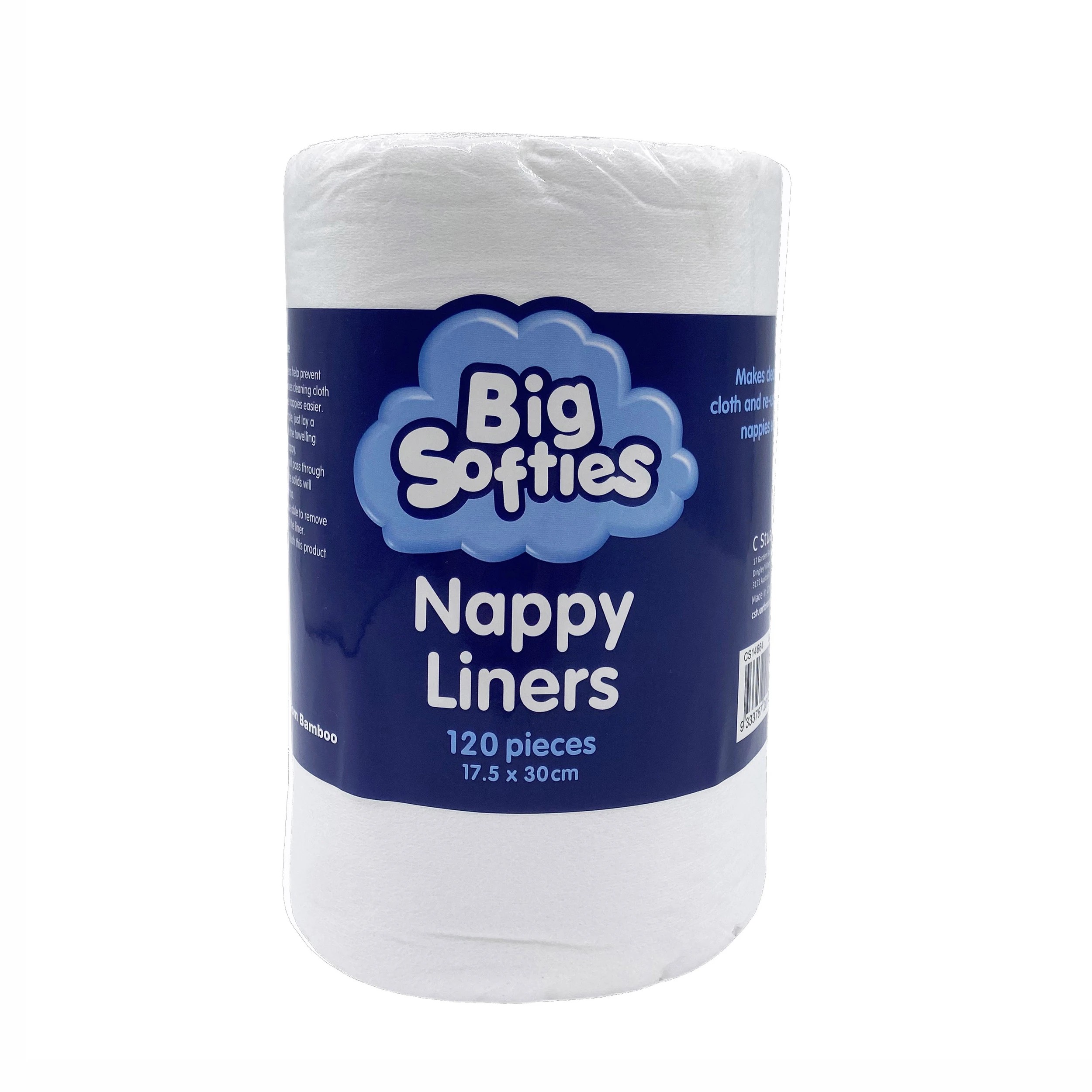 1 Big Softies Nappy Liners, 1 of 4