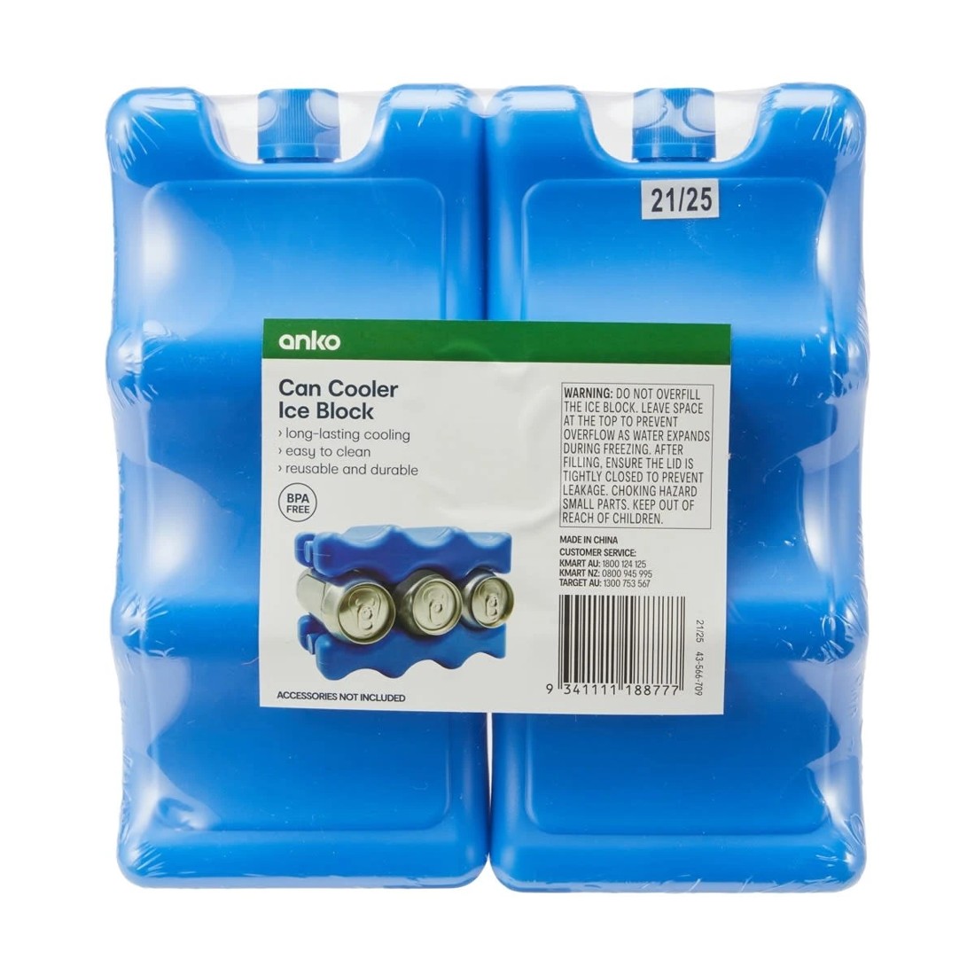 4 Can Cooler Ice Block, 4 of 4