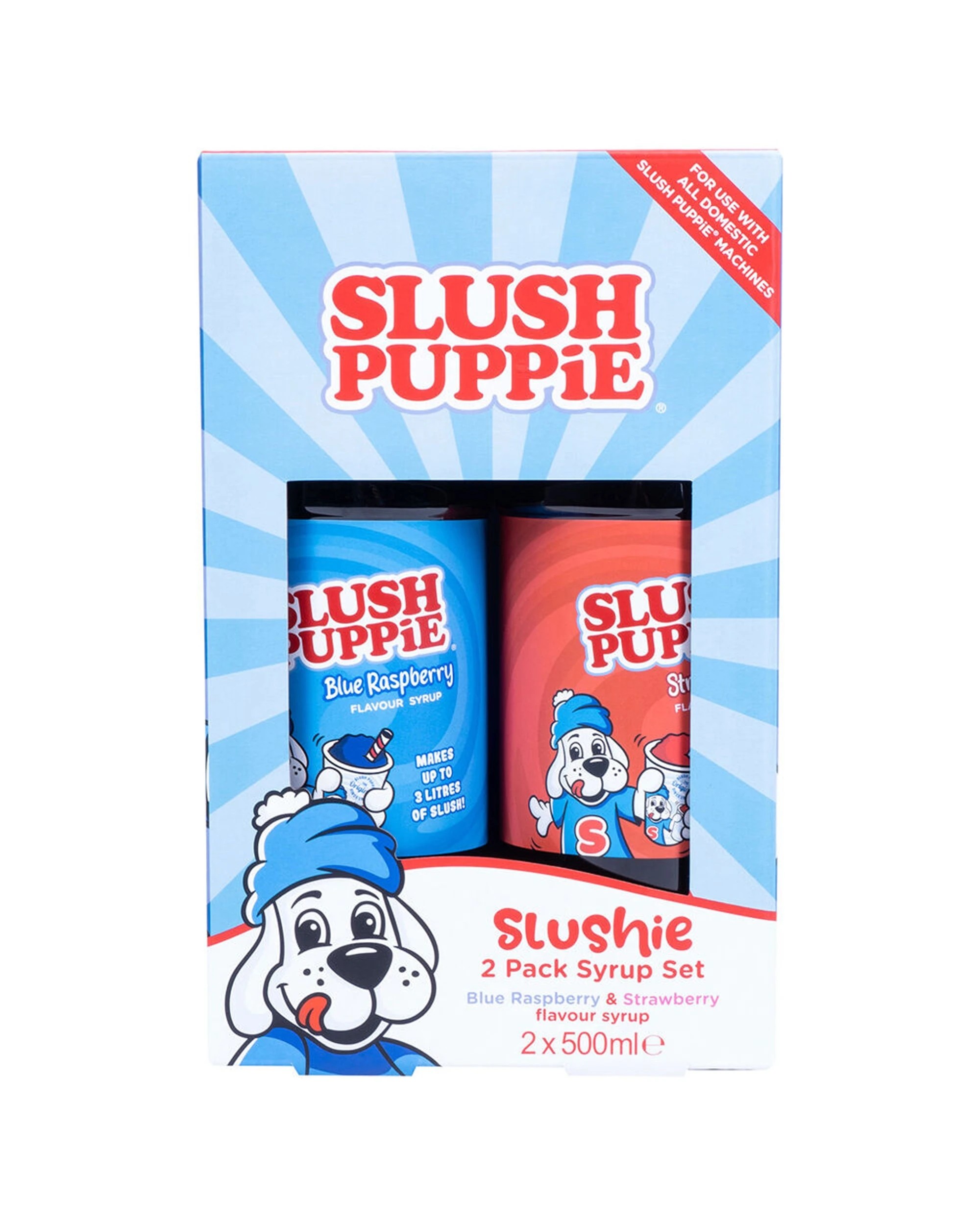 3 Fizz Creations Slush Puppie Syrup Set 2 Pack 500ml Bottles For Machines - Multi, 3 of 4