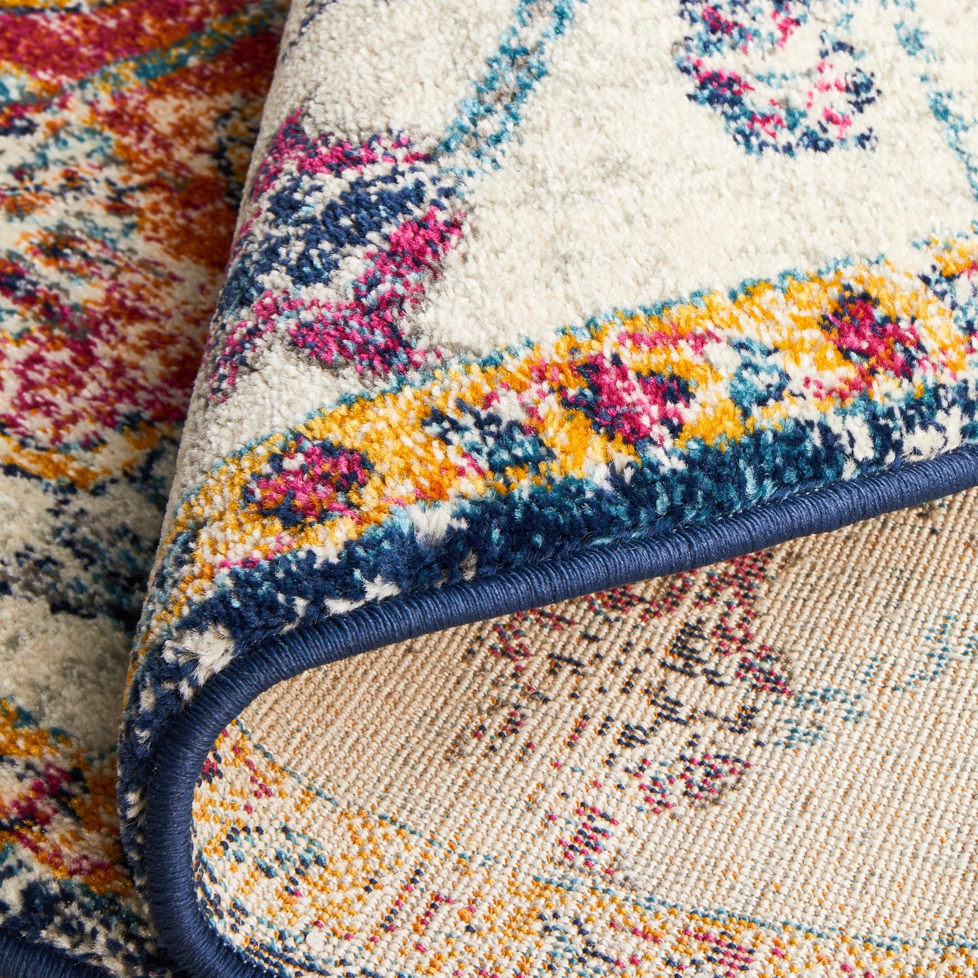 9 Common Ground Rugs Encore 254 150x150cm - White, 9 of 9