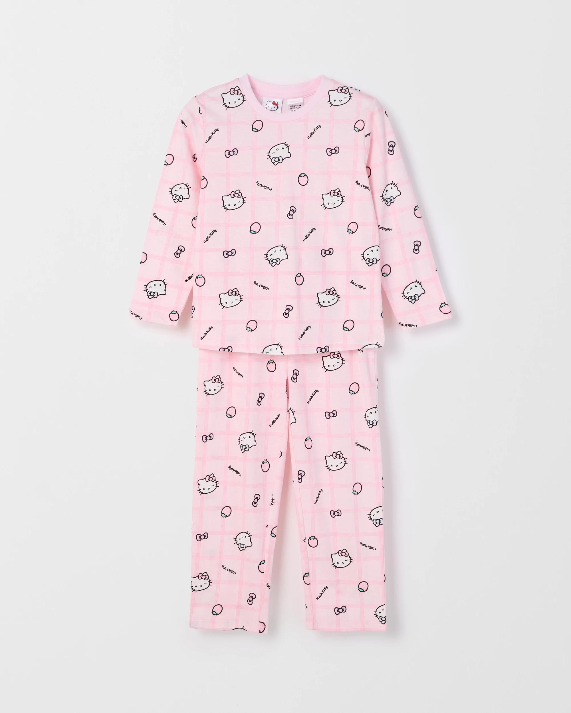 5 Hello Kitty Australian Cotton 2 Pack Younger Girls Pyjama Set HELLO KITTY, 5 of 9