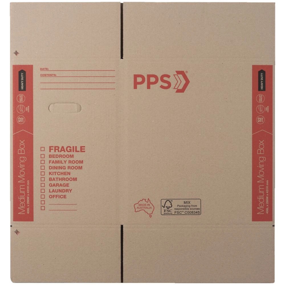 2 PPS Moving Box Handles Heavy Duty Medium 406 x 298 x 431mm, 2 of 3