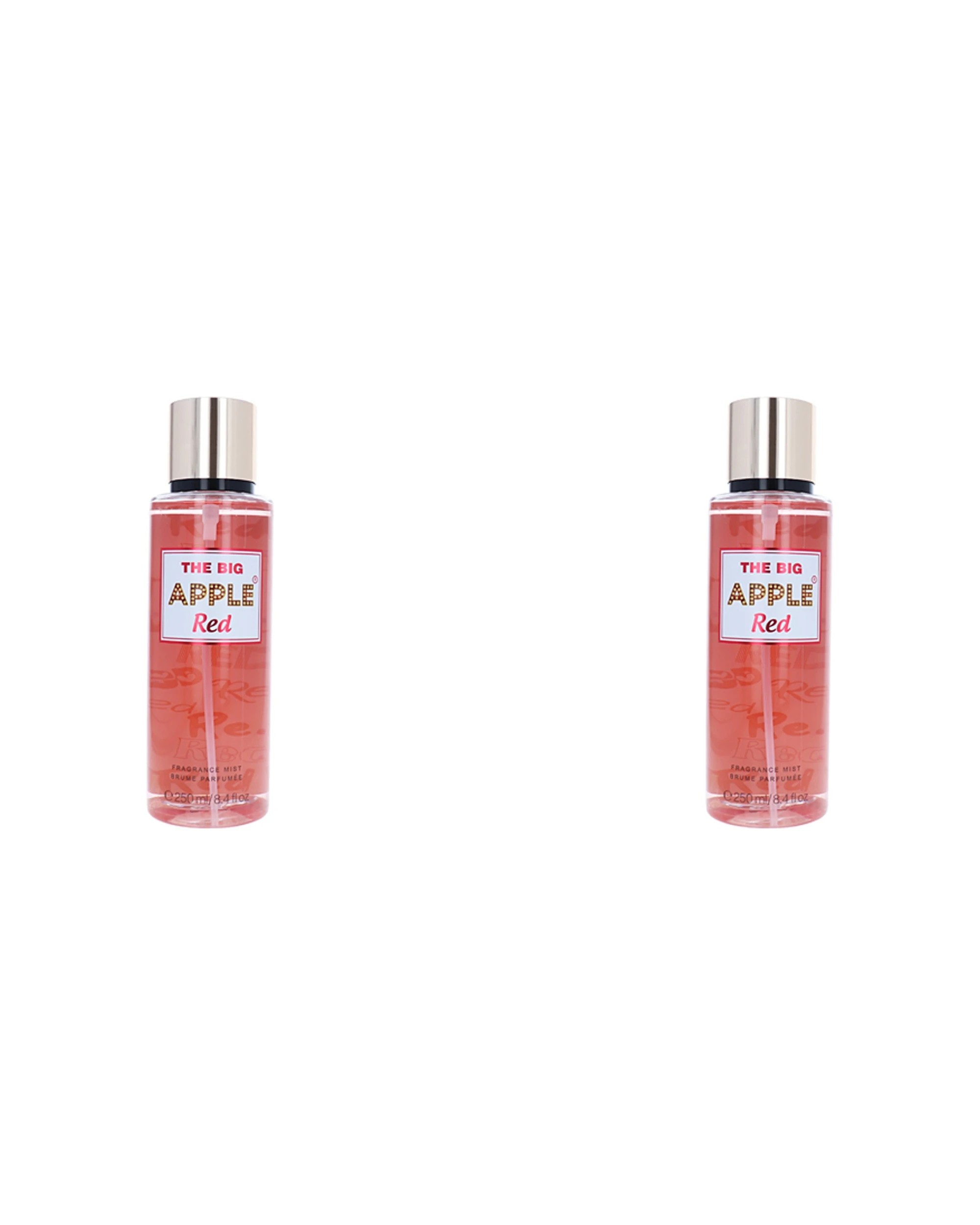 1 The Big Apple Mist Spray Womens Fresh Fruity Body Fragrance 2Pk 250Ml, 1 of 3