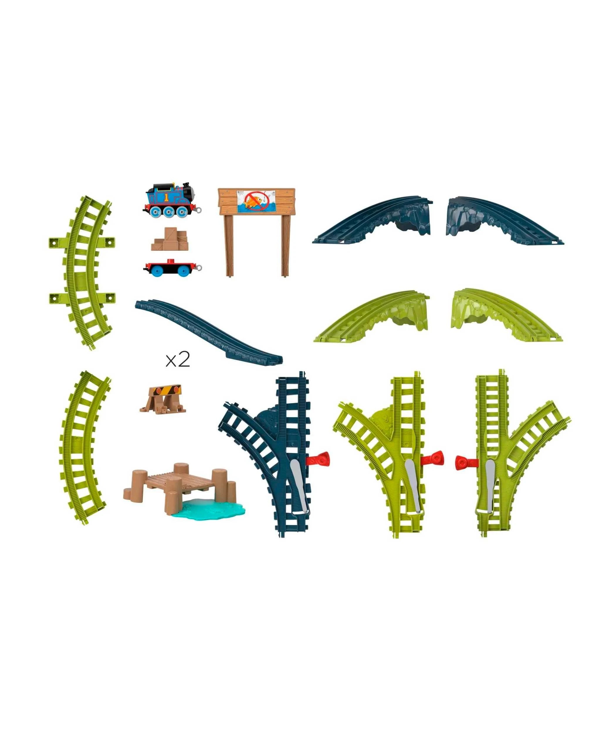 3 Thomas & Friends Push - Along Train and Track Set - Assorted - Multi, 3 of 4