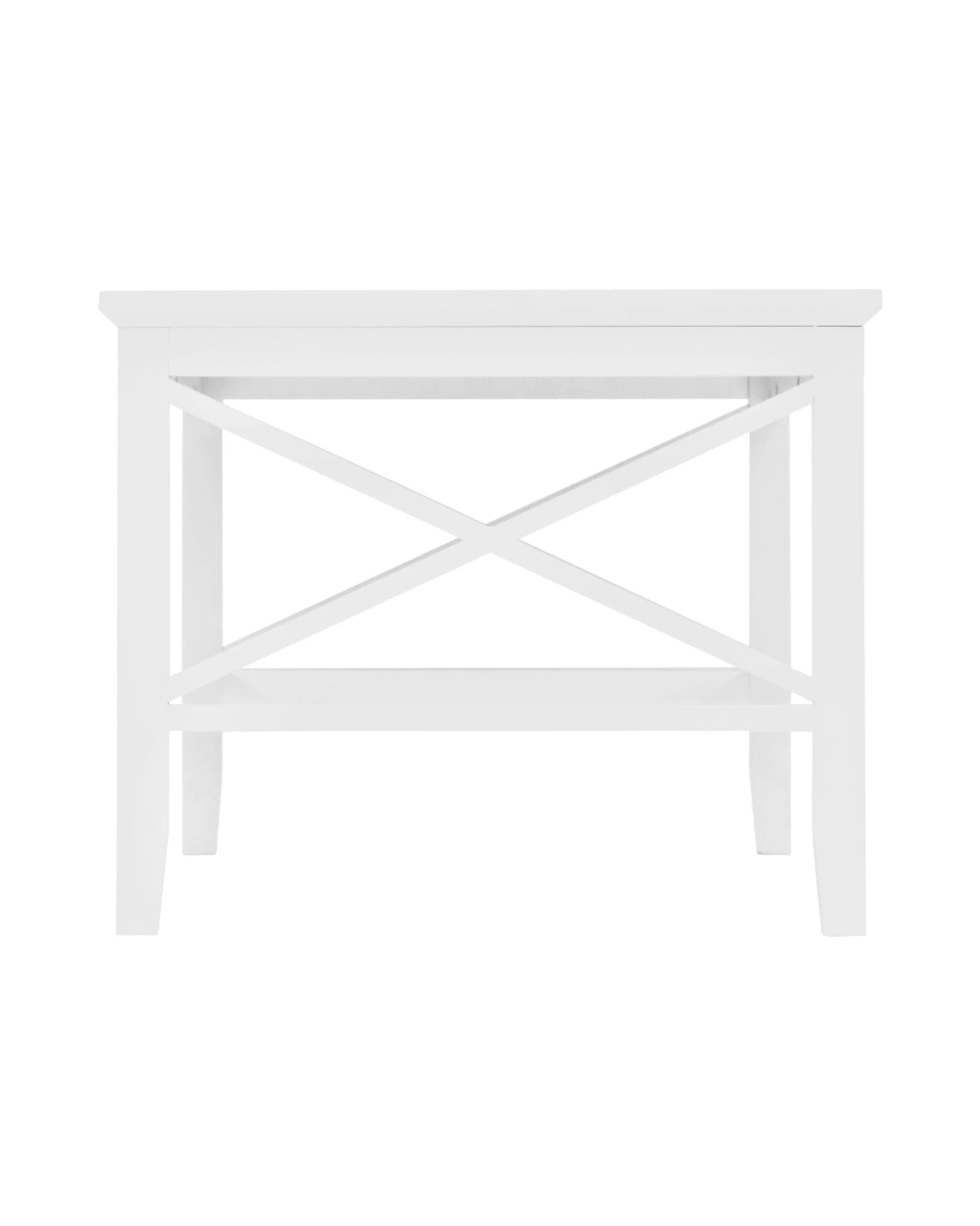6 Alpine Bay Long Island Coffee Table 100cm - White, 6 of 6