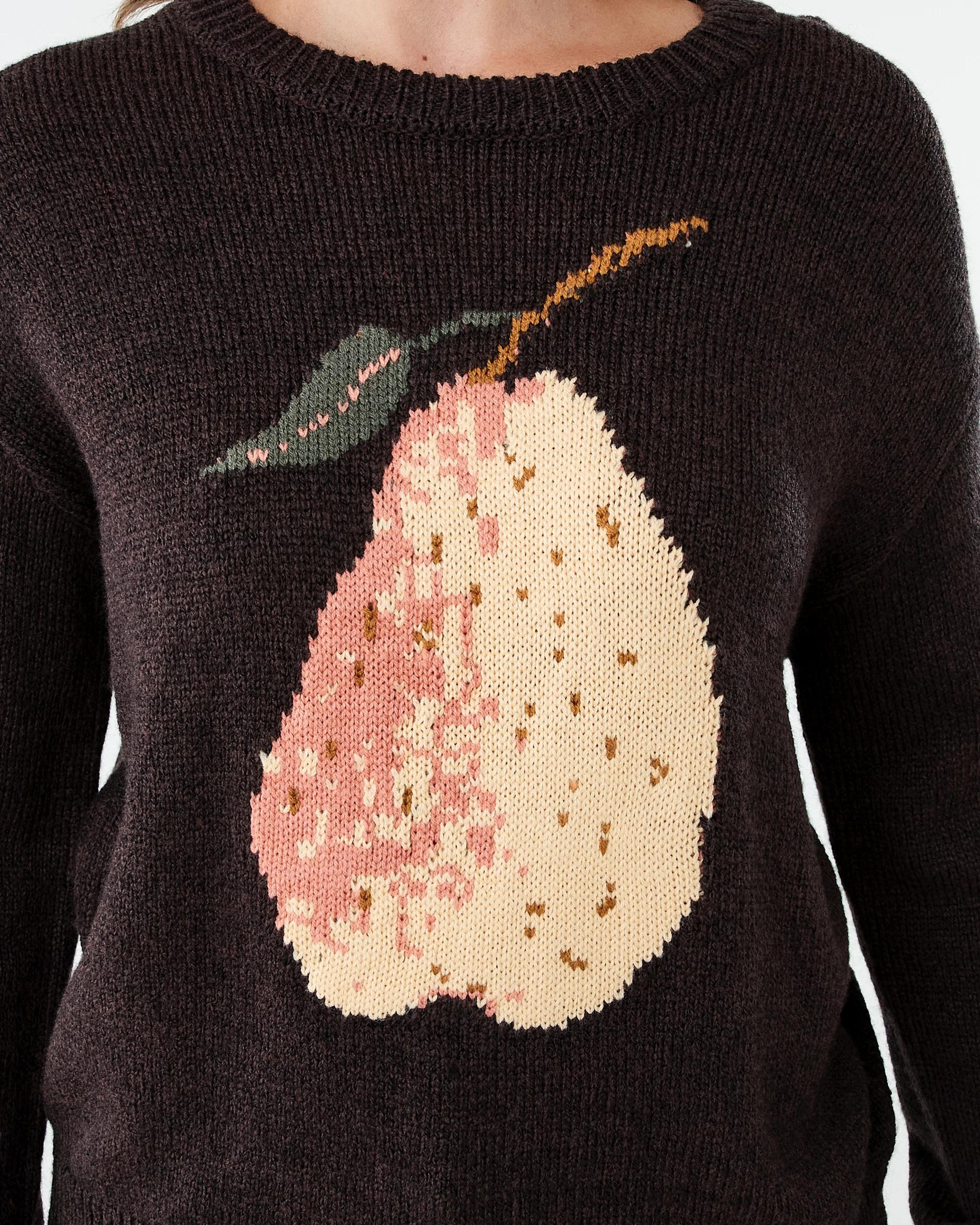 6 Jacquard Jumper Ch Pl Pear, 6 of 7