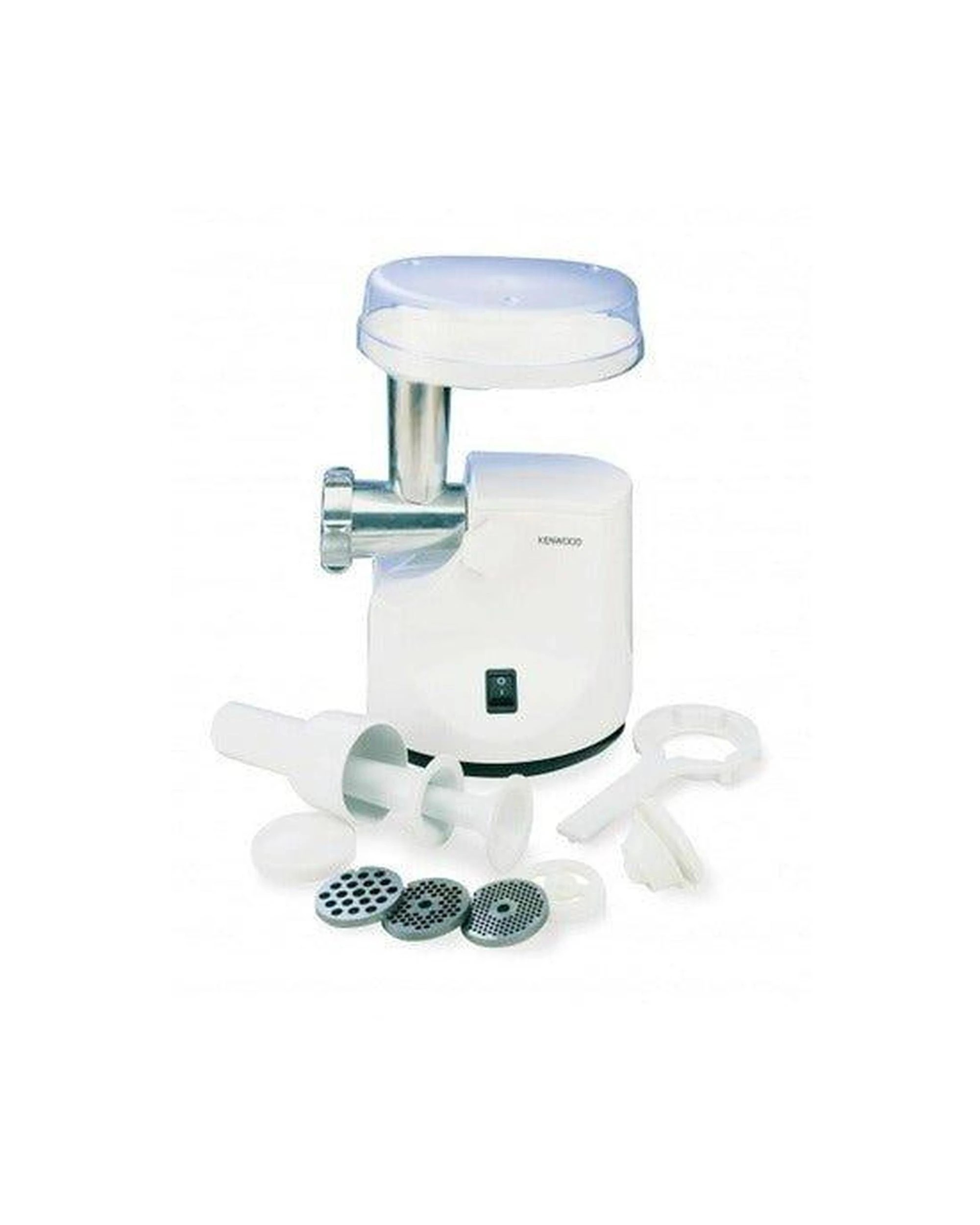2 Kenwood MG450 1,400W Meat Grinder - Carbon Steel Cutter, 3 Mincing Screens, 2 of 3