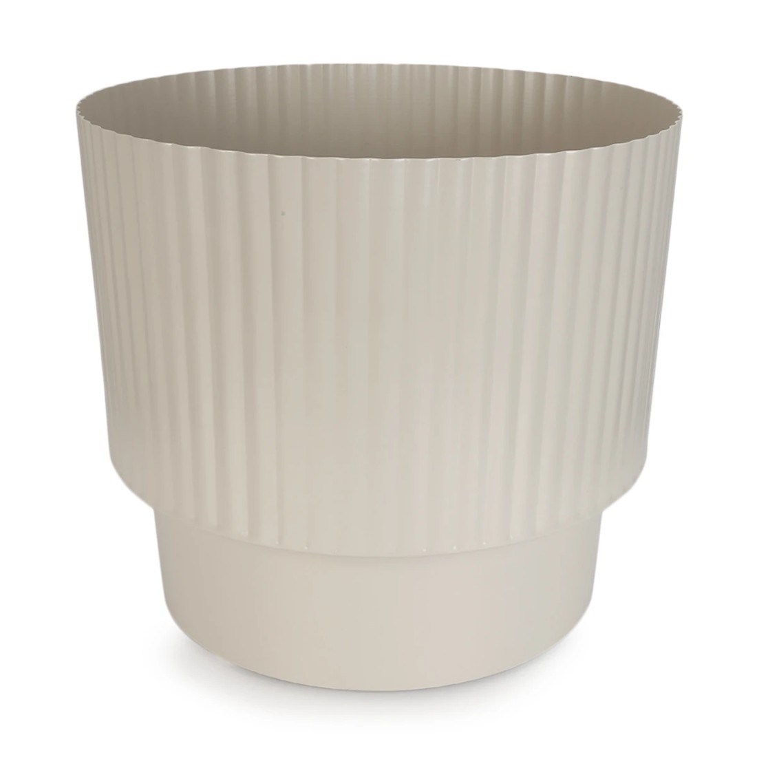 1 41cm Linear Metal Pot - Natural, 1 of 4