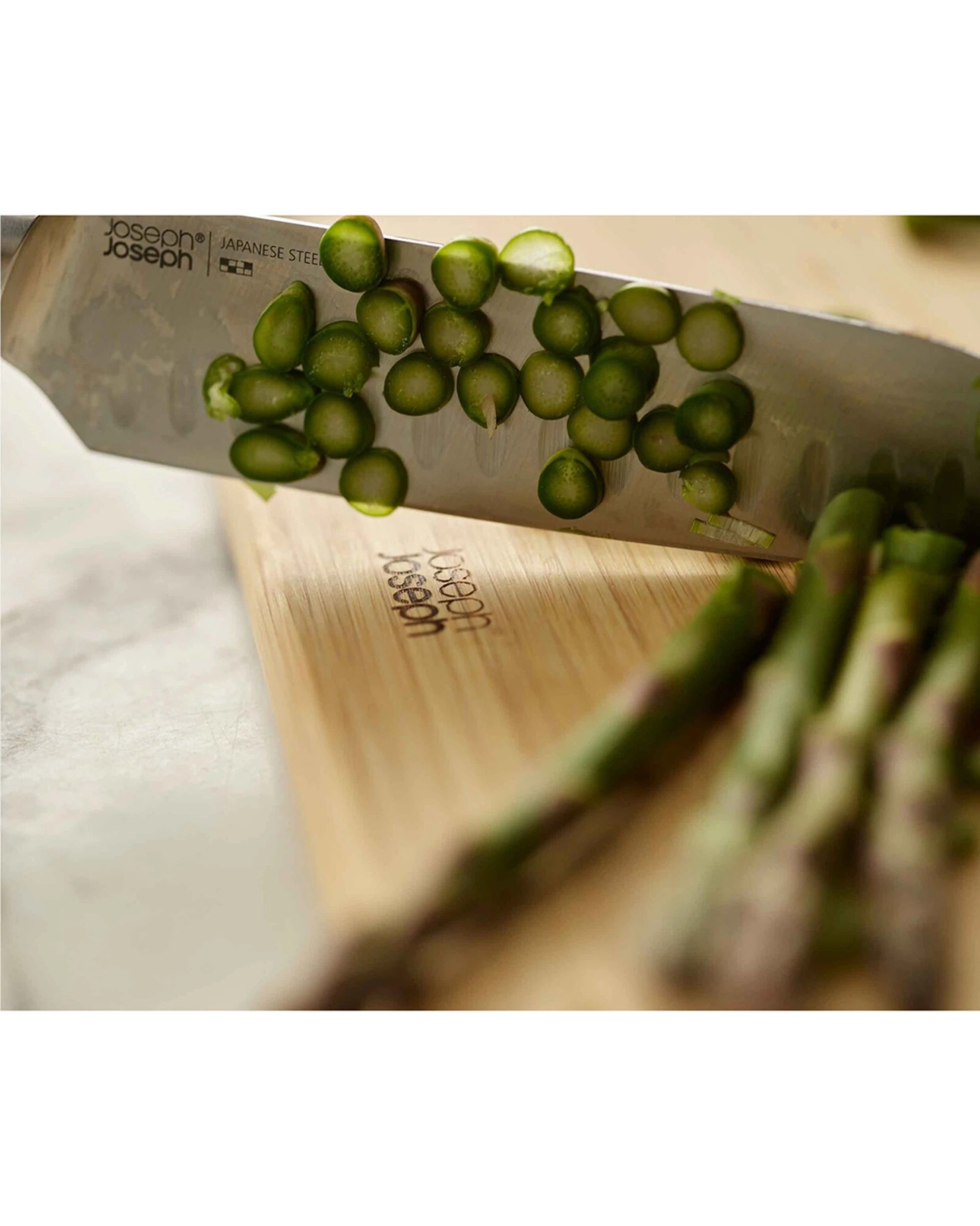 3 Joseph Joseph Folio Steel Bamboo Chopping Board 3pc Set - Multi, 3 of 8
