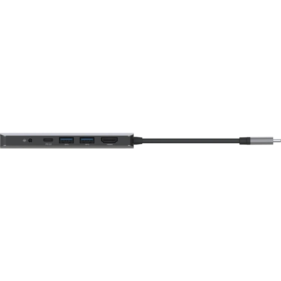 3 Belkin Connect USB-C 7-in-1 Multiport Hub / Dock - Grey, 3 of 4
