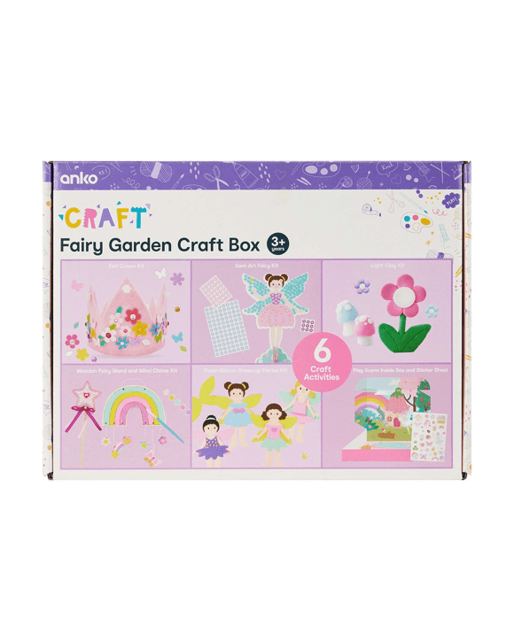61 Piece Fairy Garden Craft Box