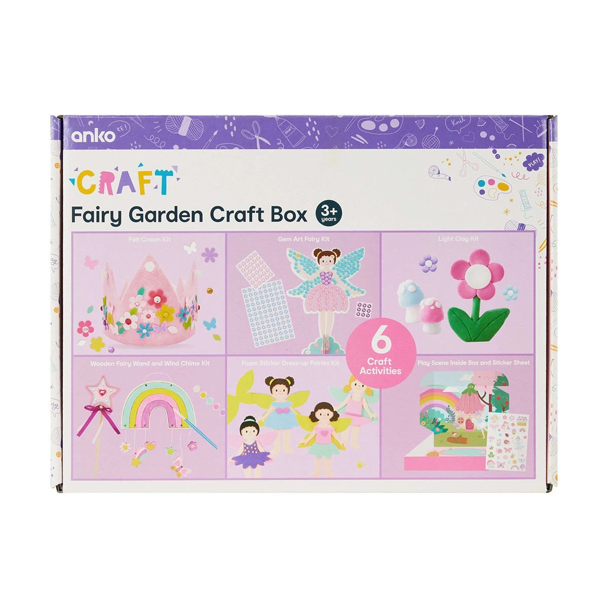1 61 Piece Fairy Garden Craft Box, 1 of 10