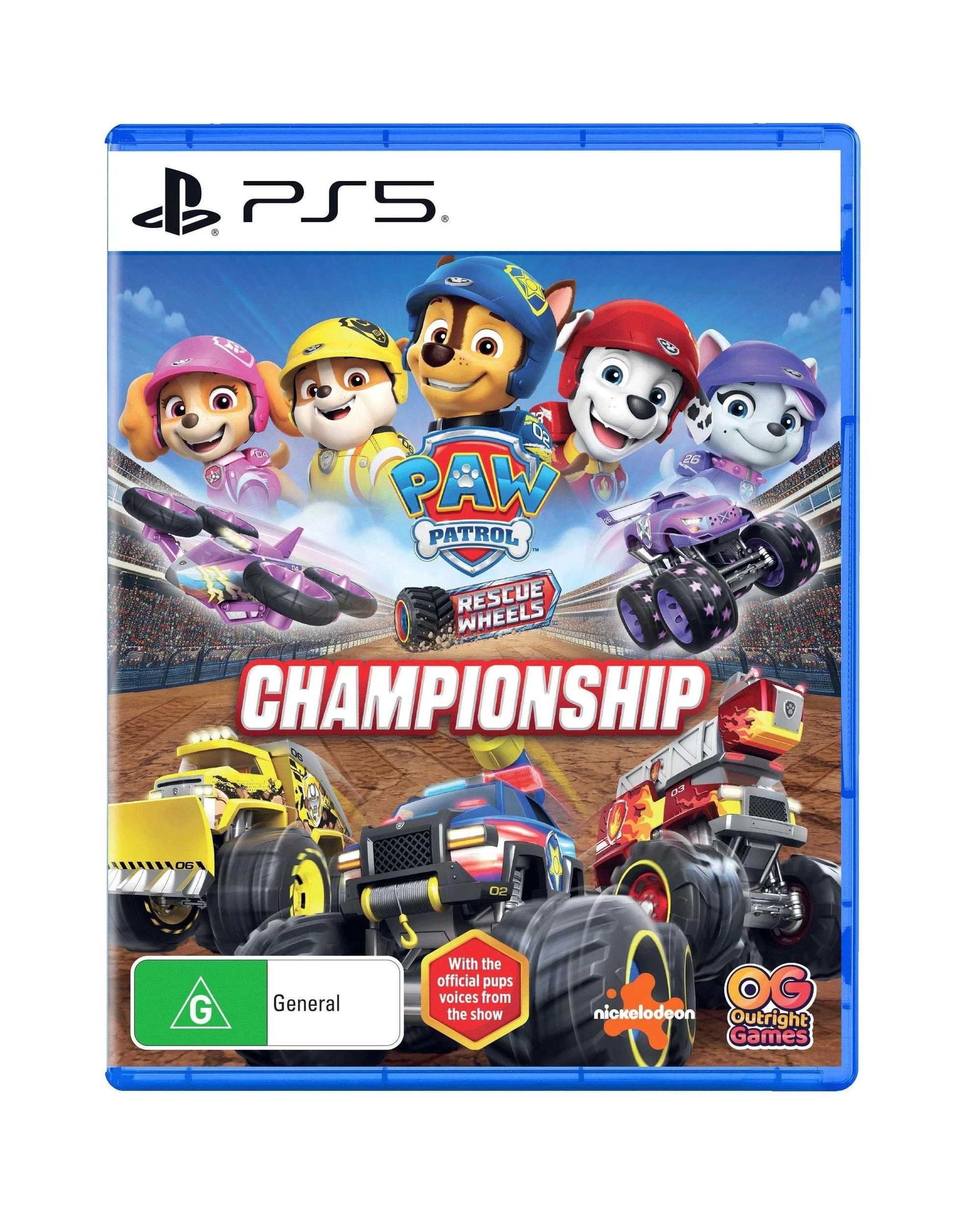 1 PAW Patrol Rescue Wheels: Championship - PS5, 1 of 10