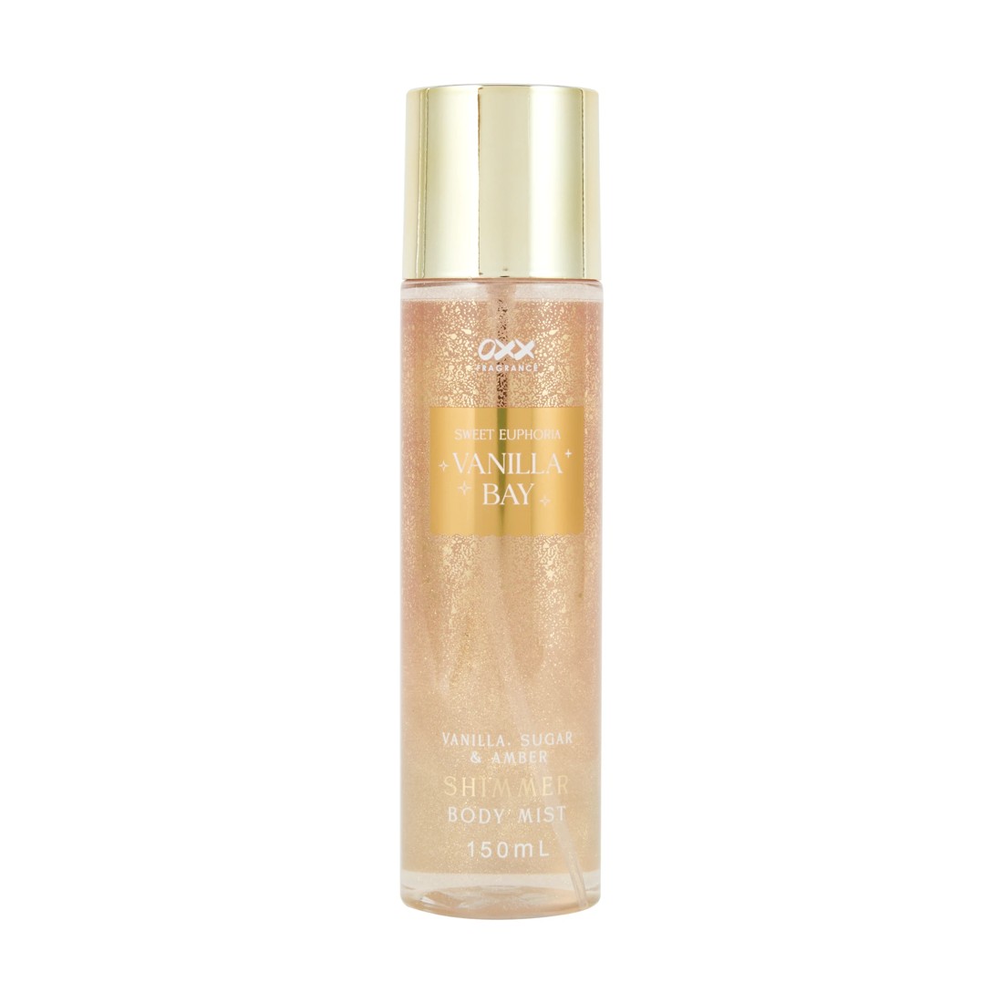 1 OXX Fragrance Sweet Euphoria Vanilla Bay Shimmer Body Mist 150ml - Vanilla, Sugar and Amber, 1 of 4
