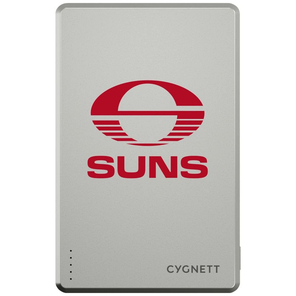 3 Cygnett 5000mAh Magslim Powerbank Gold Coast Suns, 3 of 6
