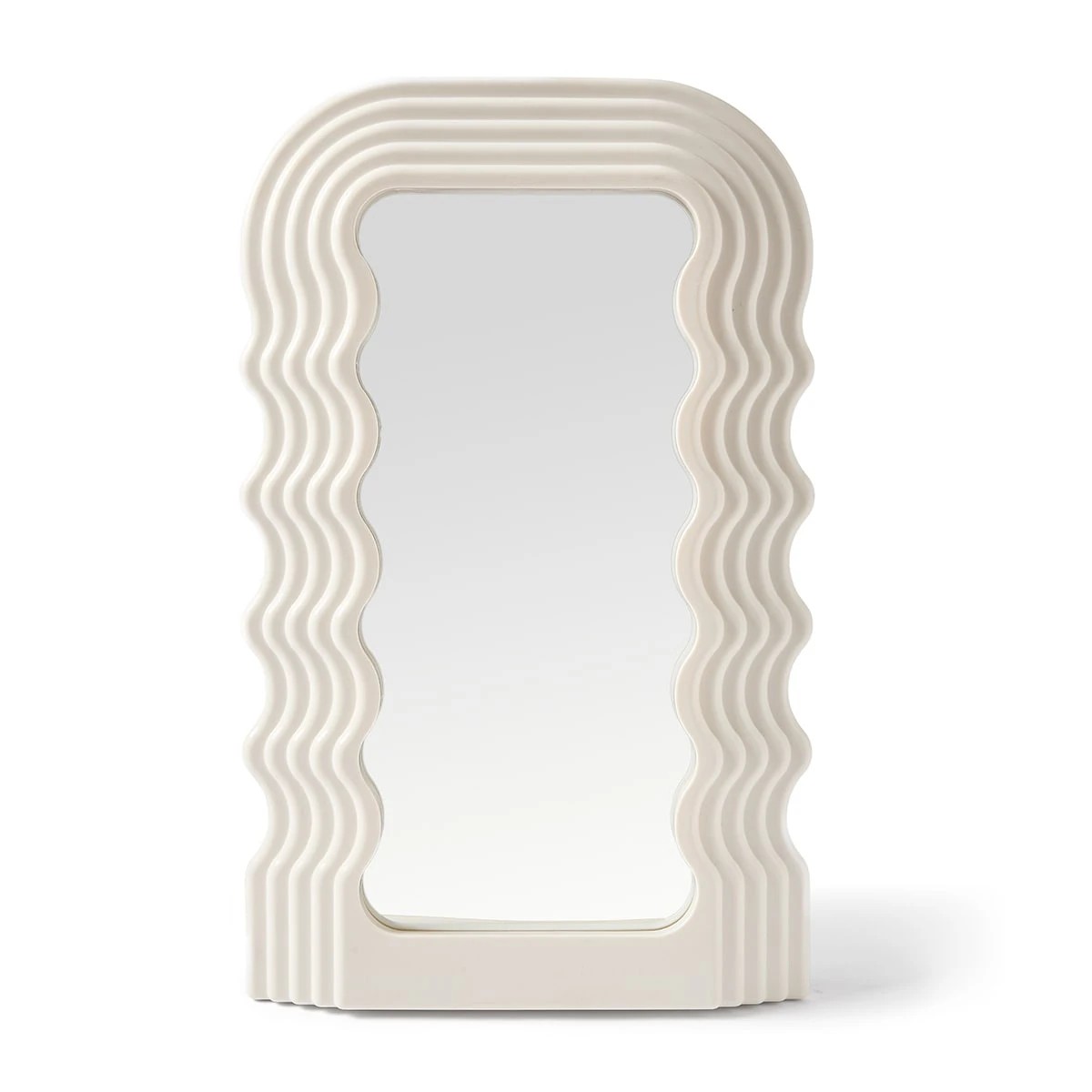 1 Wavy Mirror - White, 1 of 9