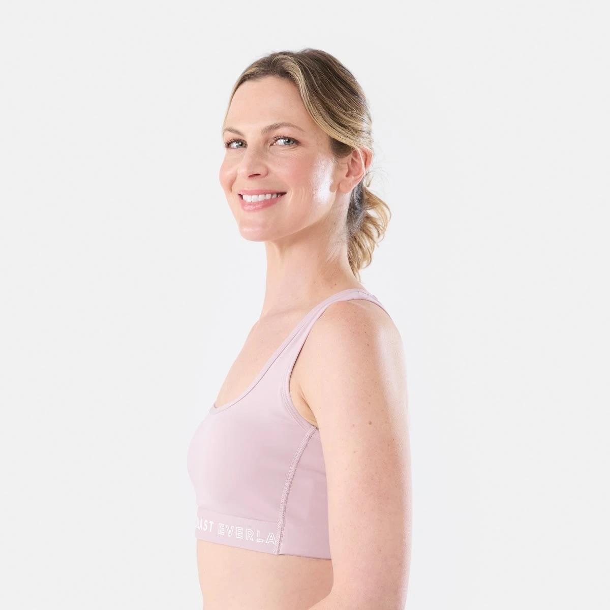 2 Everlast Womens Racer Back Crop Top EVERLAST ROSE BLUSH, 2 of 7